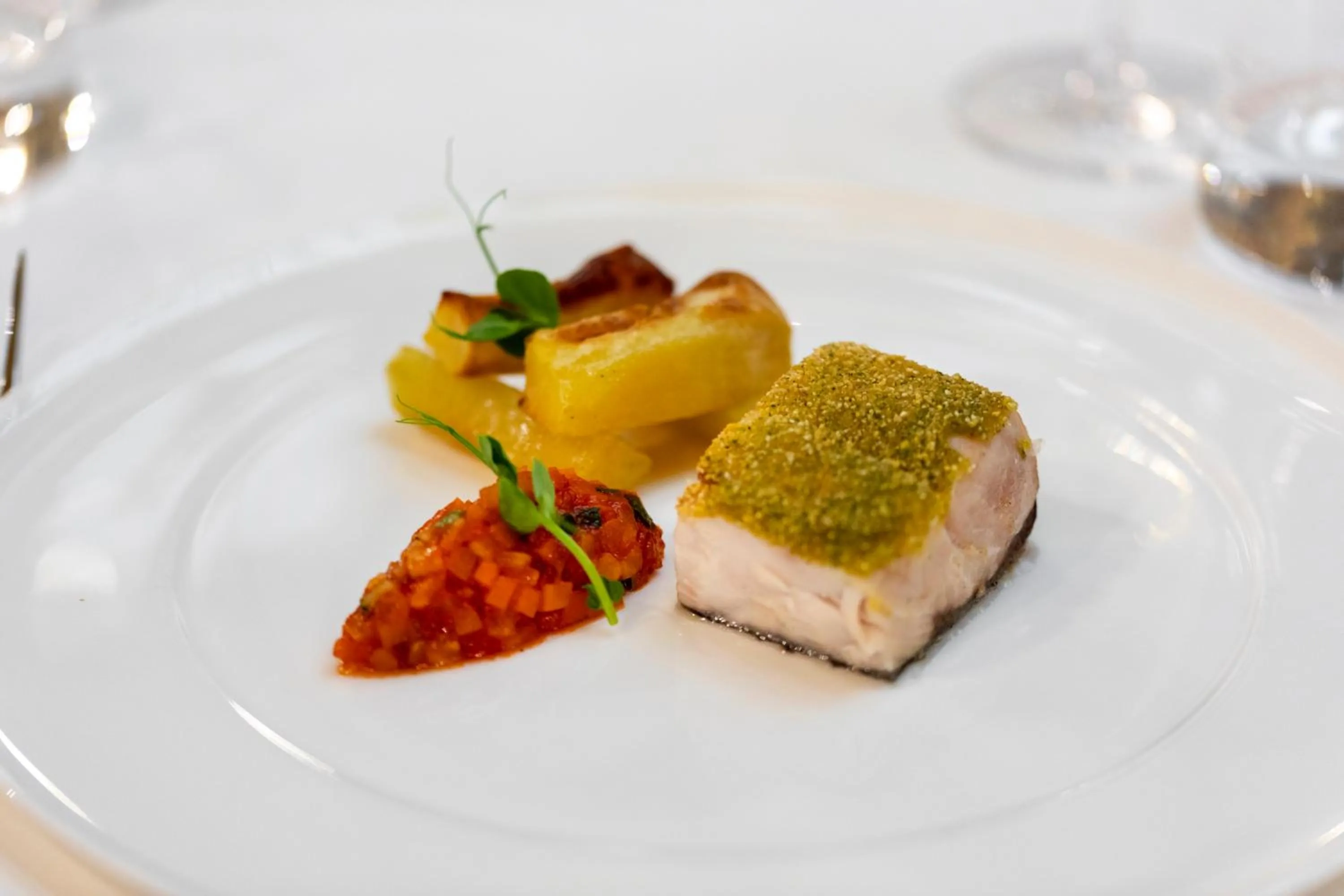 Food and drinks in Grand Hotel Et Des Palmes