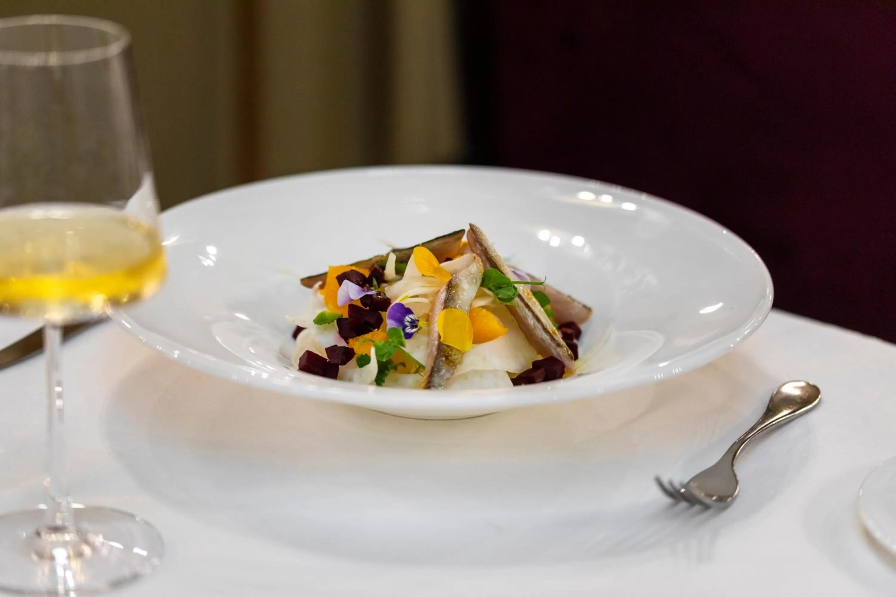 Food and drinks in Grand Hotel Et Des Palmes