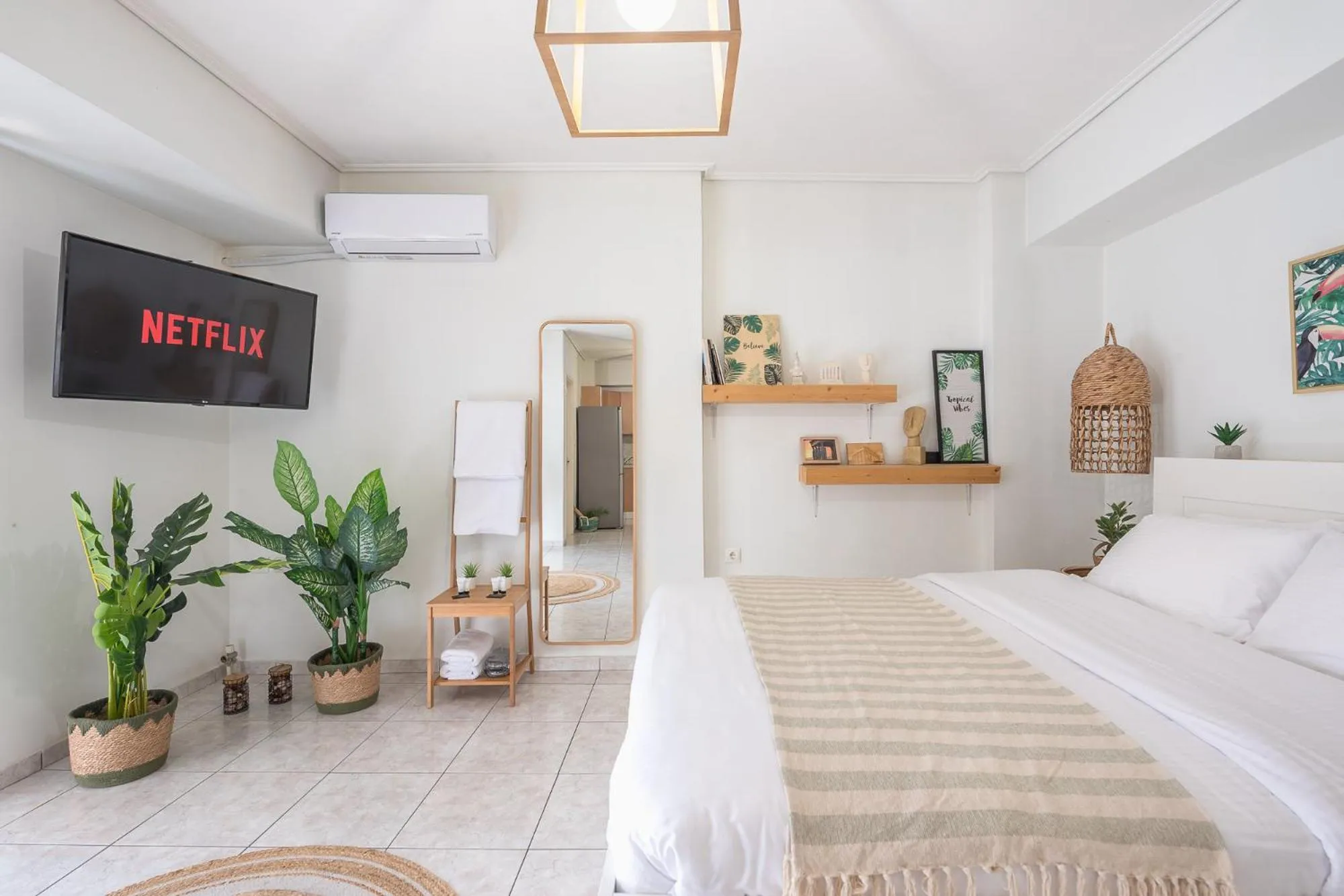 Bed in Athenian home