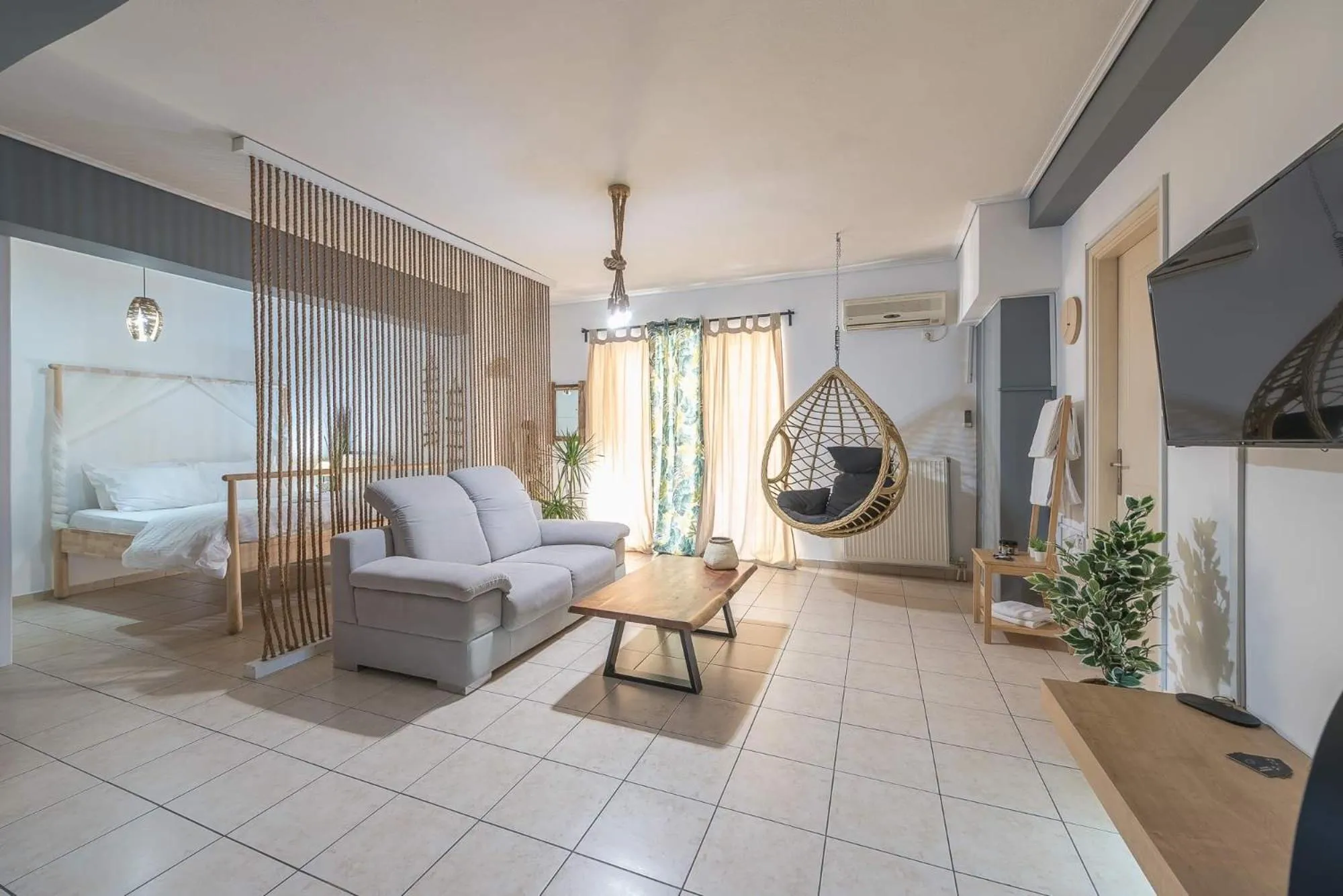 Living room in Athenian home