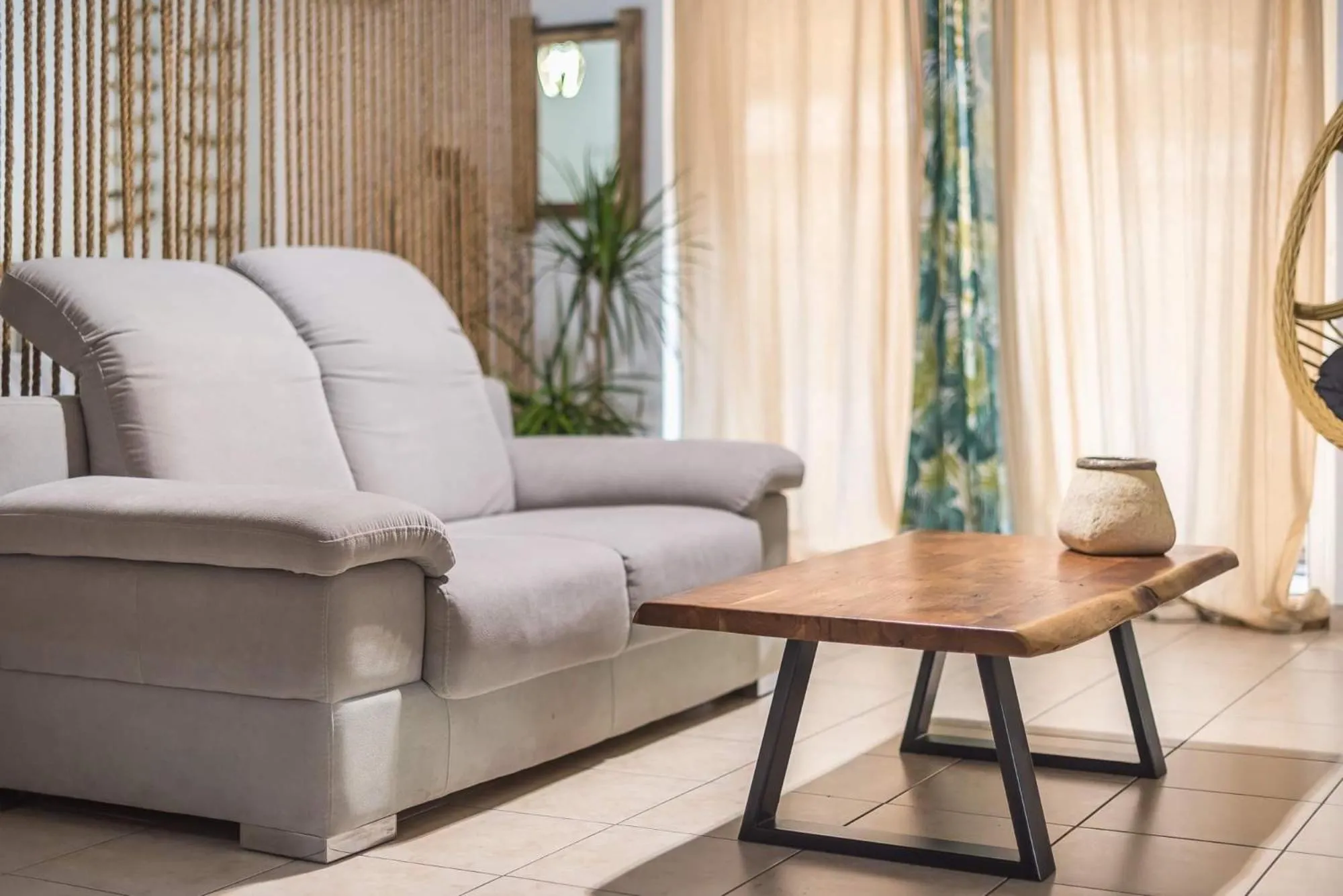 Living room in Athenian home