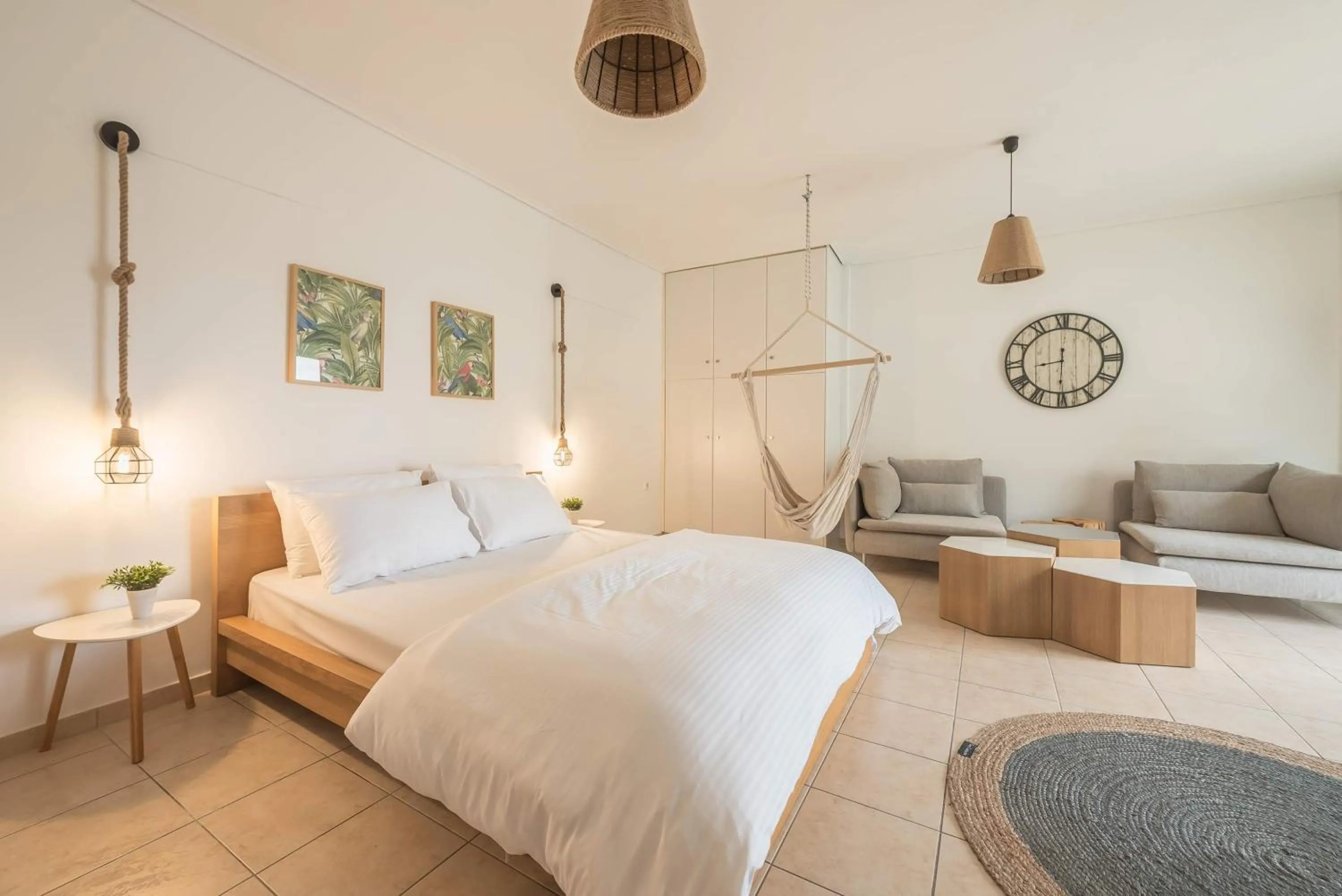 Bedroom, Bed in Athenian home