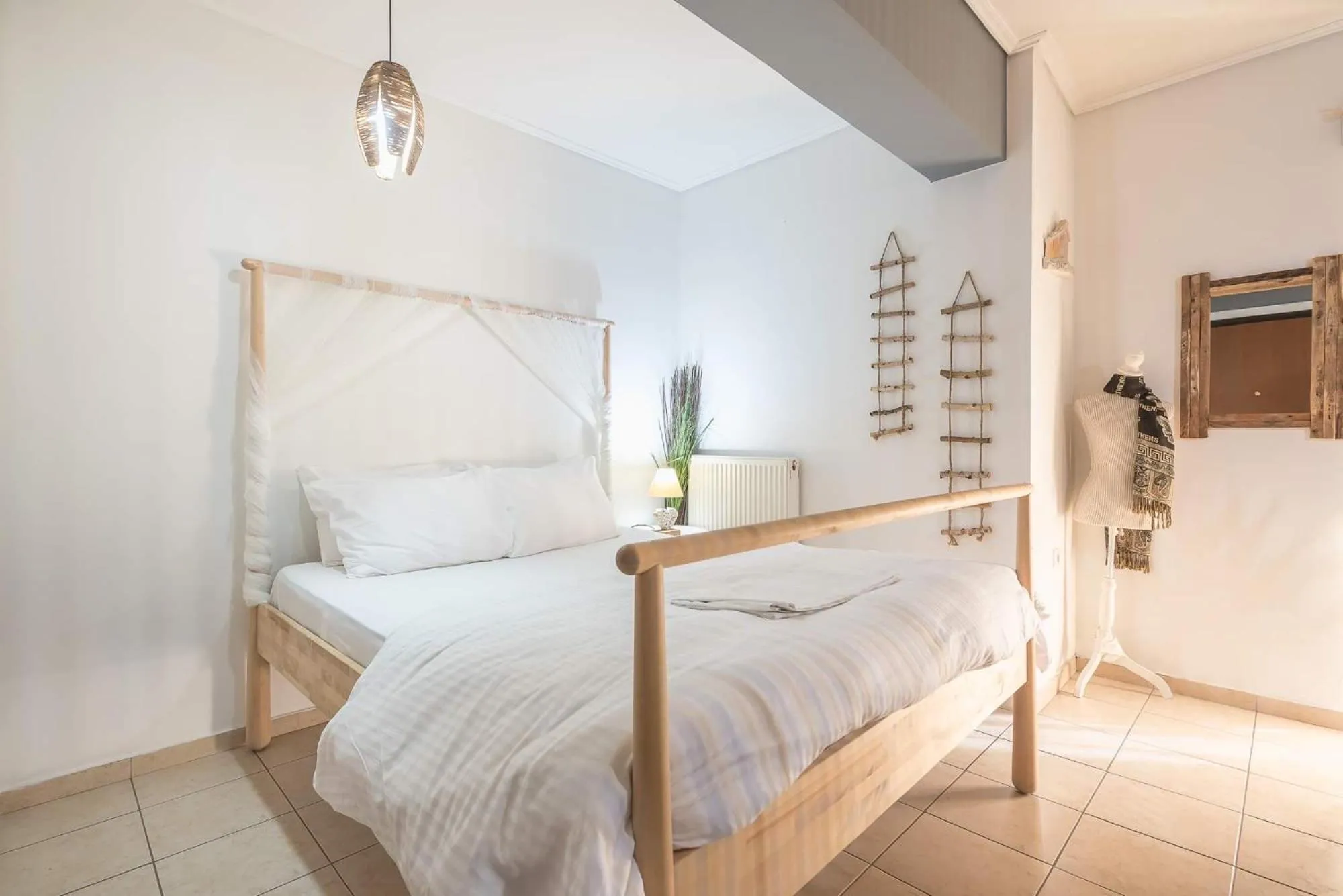 Bed in Athenian home