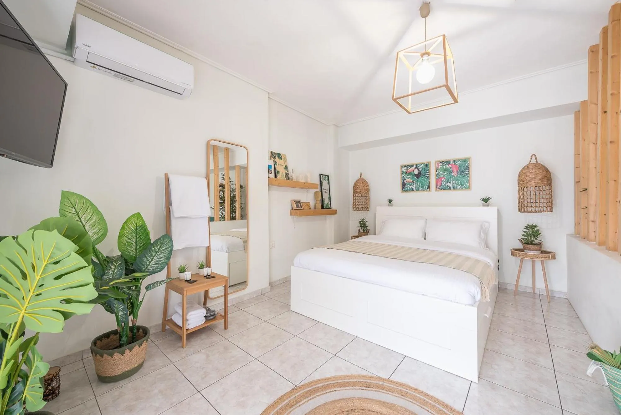 Bed in Athenian home