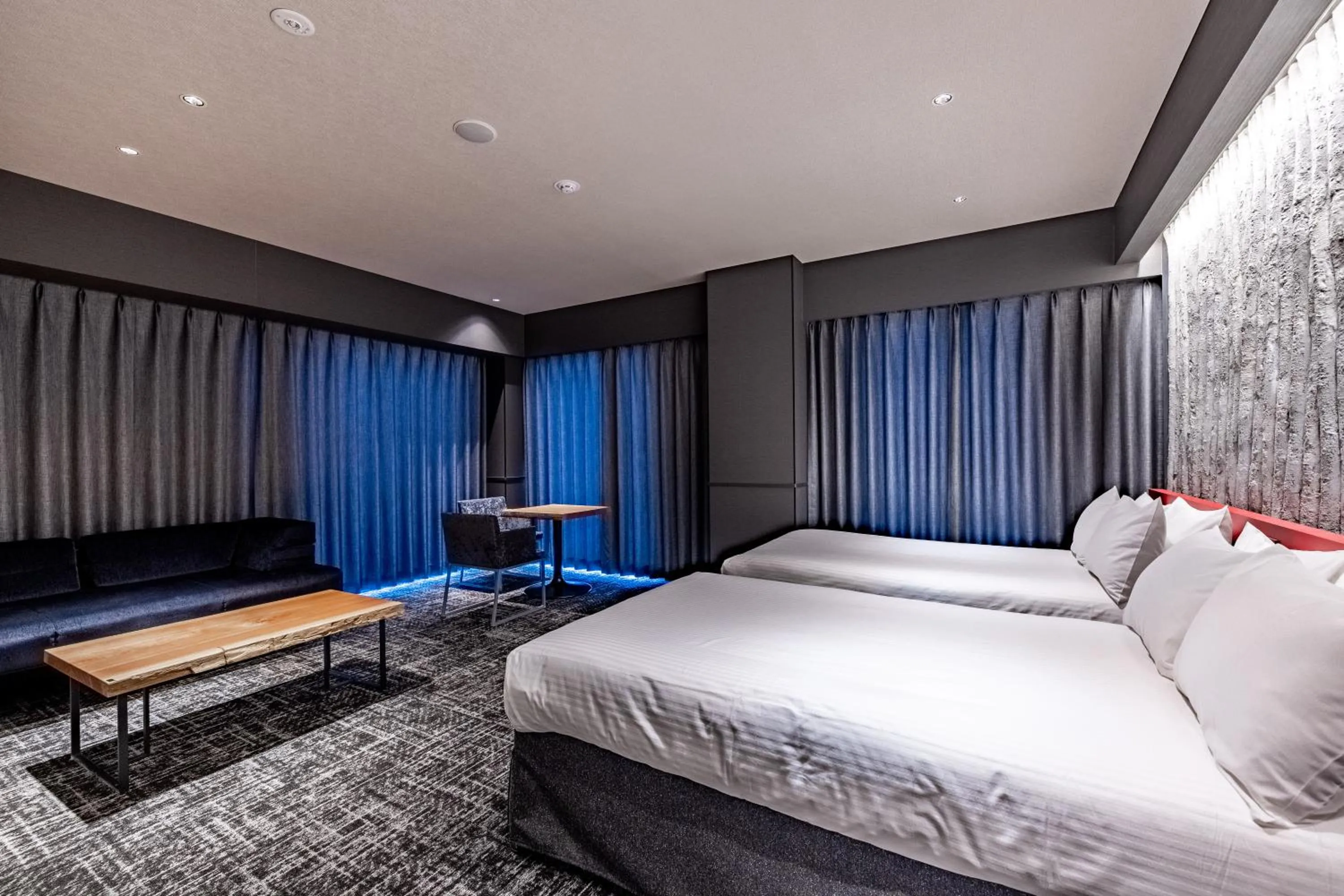 Bed in Wyndham Garden Sapporo Odori