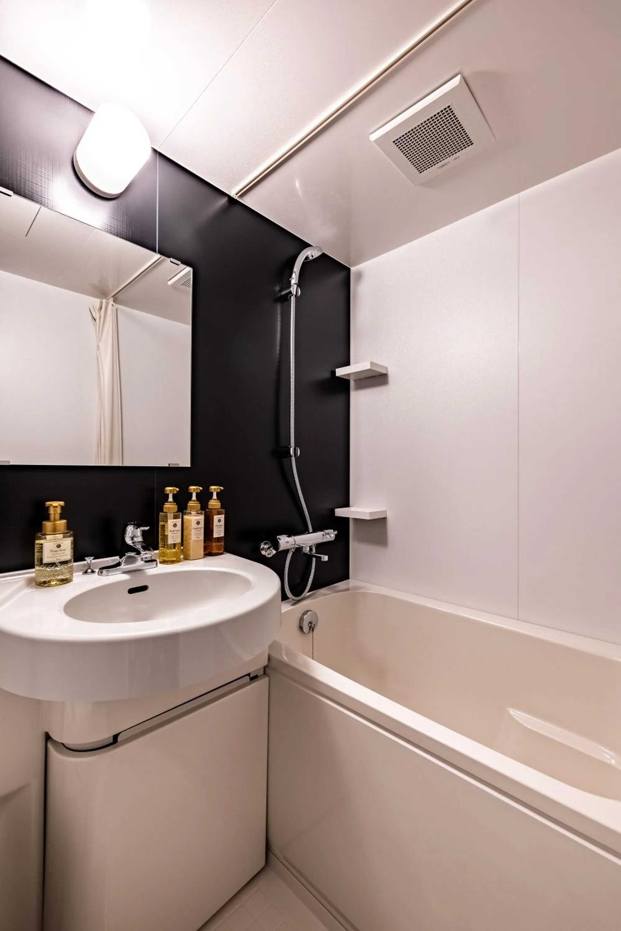 Shower in Wyndham Garden Sapporo Odori