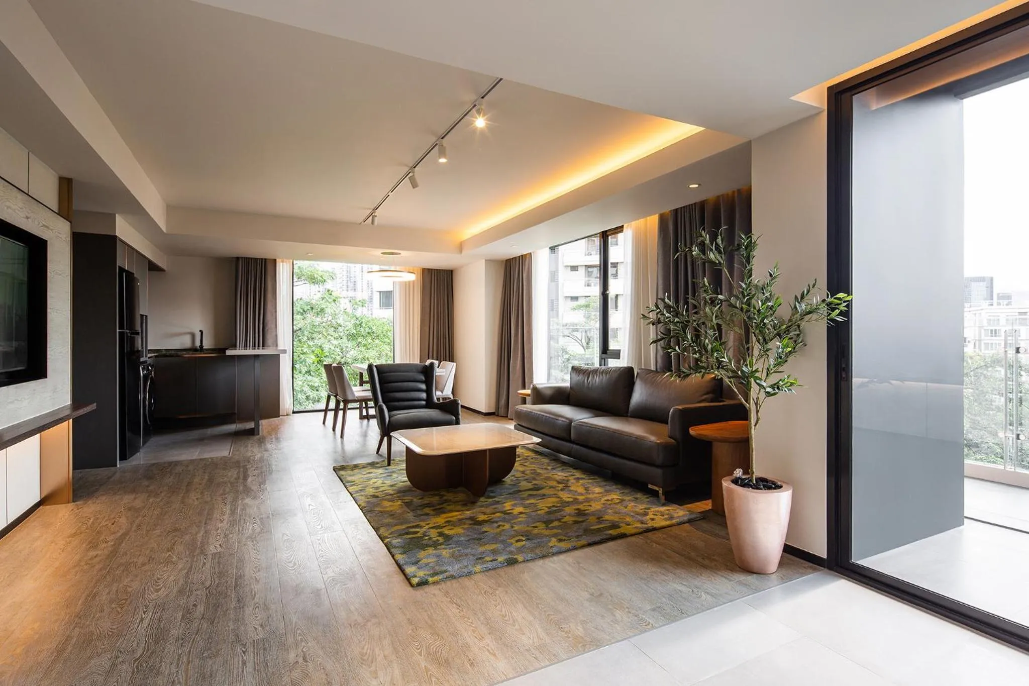 Bedroom in Gardina Asoke Hotel & Residence