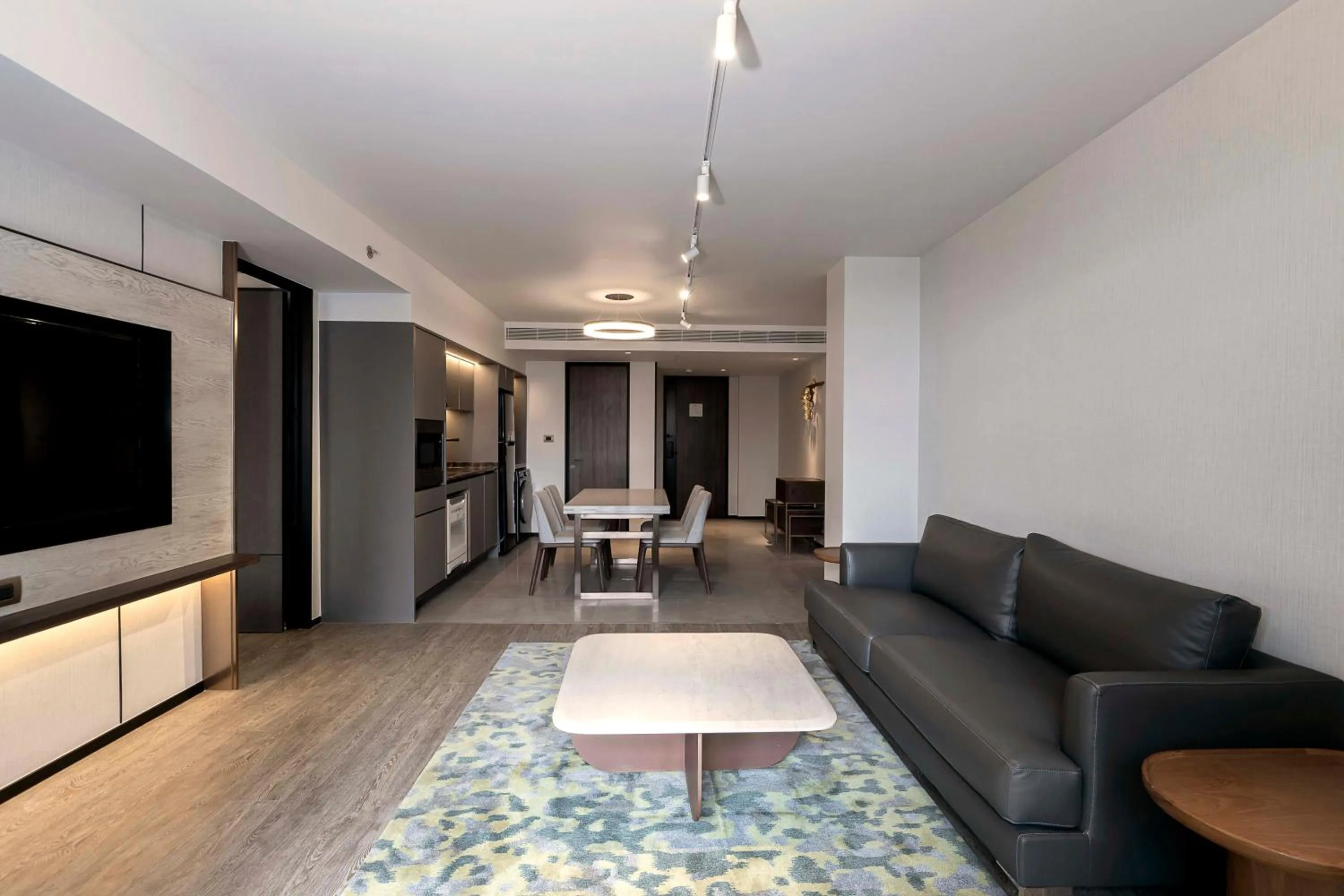 Living room in Gardina Asoke Hotel & Residence