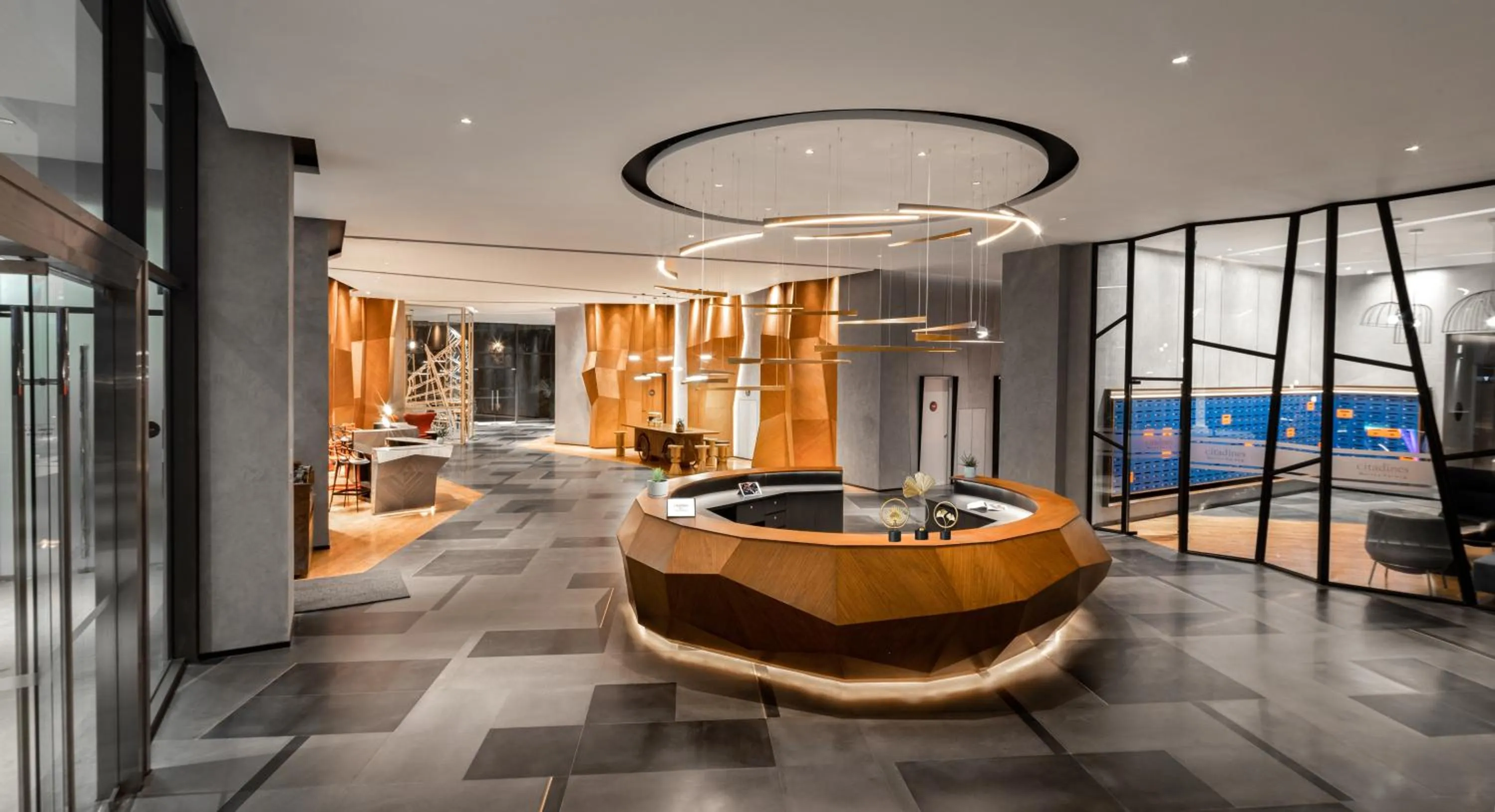 Lobby or reception in Citadines Marina Halong