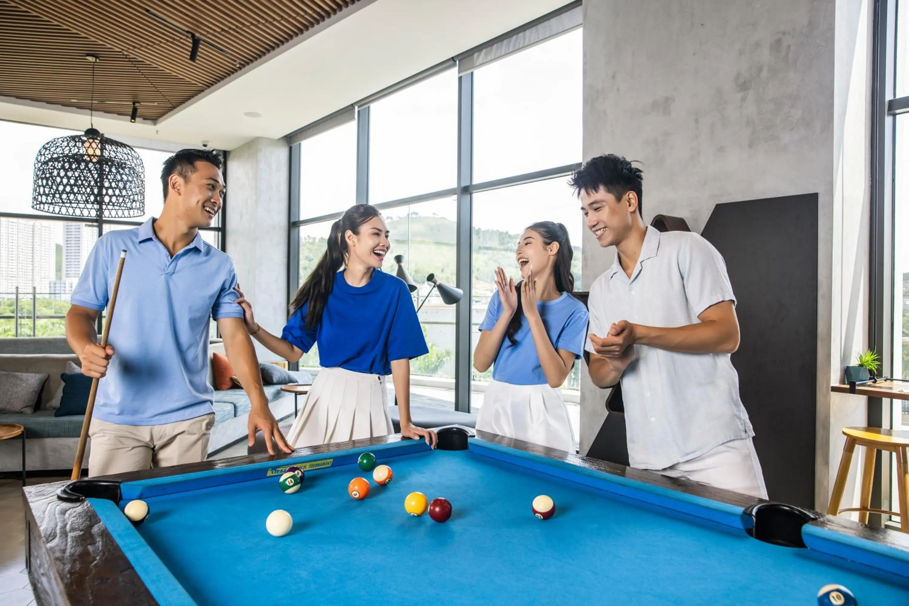 group of guests in Citadines Marina Halong
