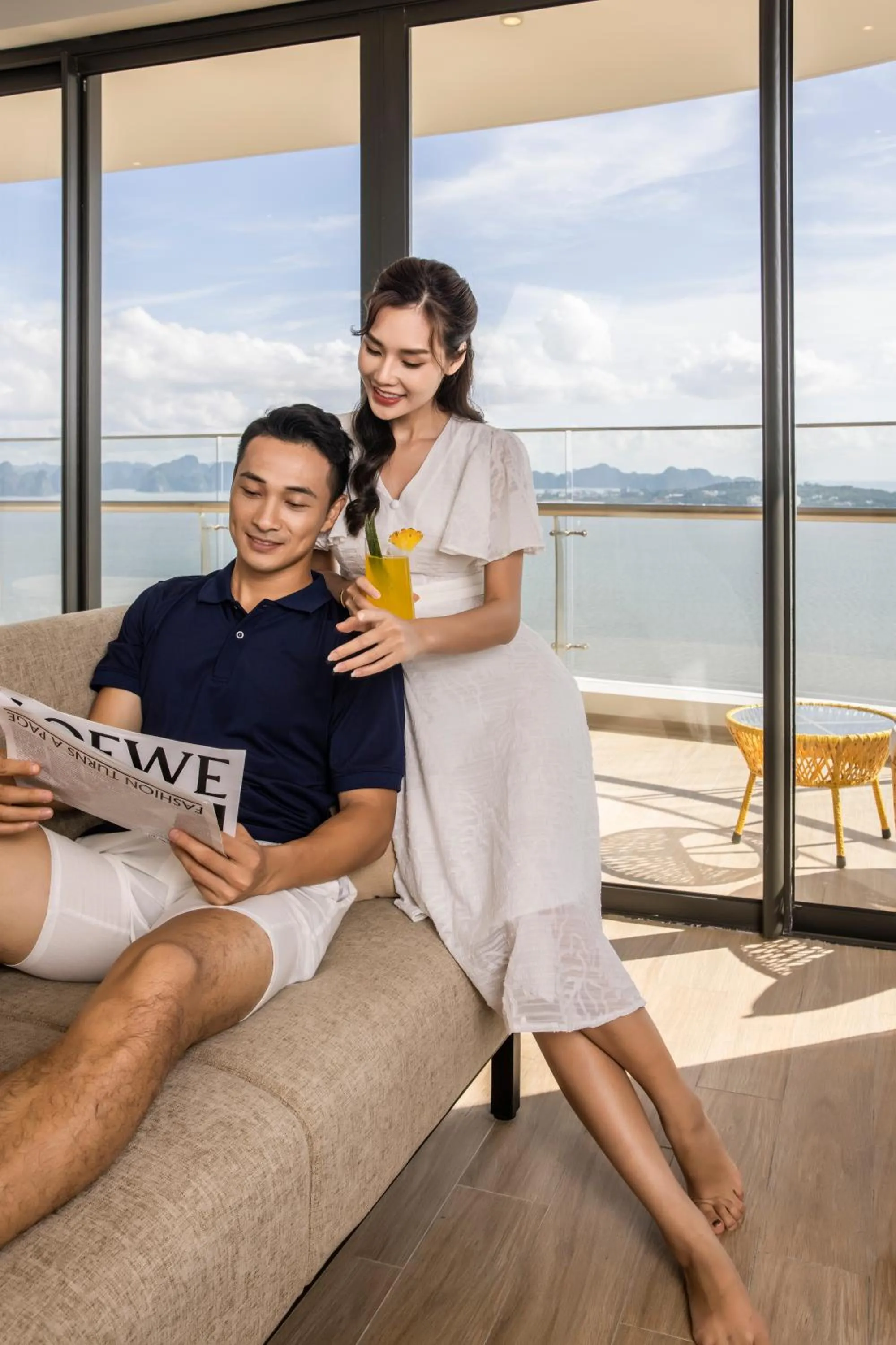 group of guests in Citadines Marina Halong