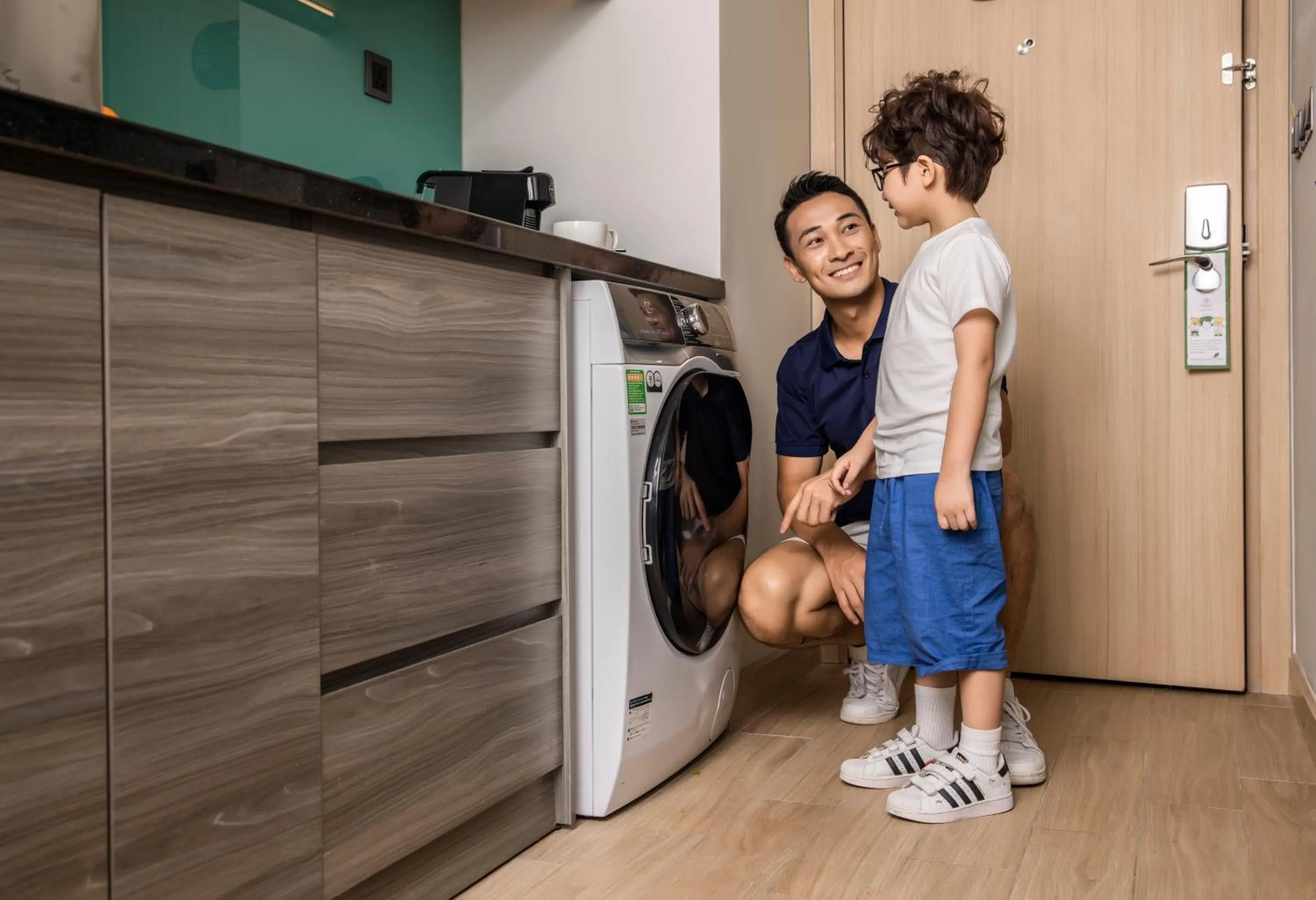 washing machine in Citadines Marina Halong