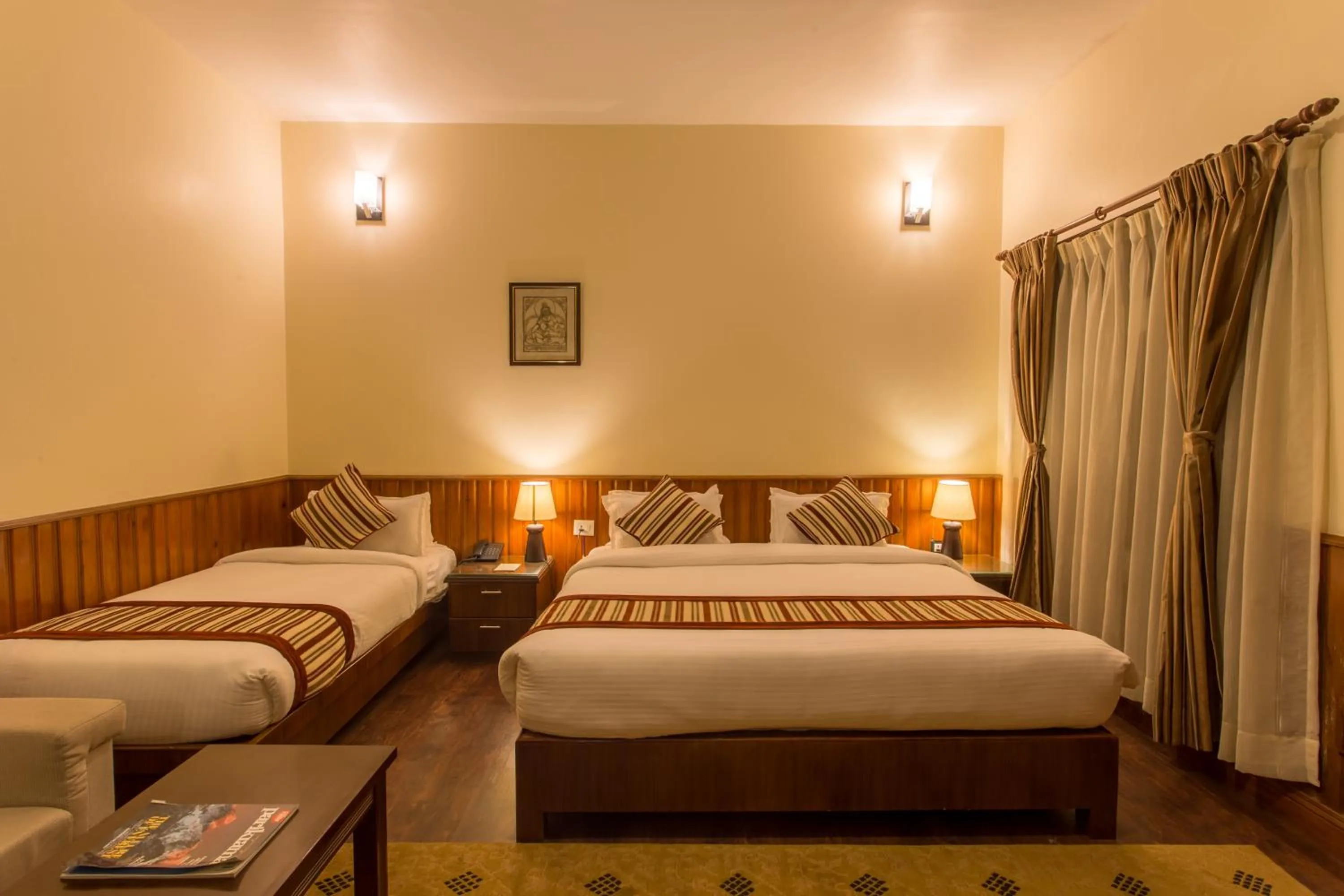 Bed in Siddhartha Boutique Hotel, Boudha