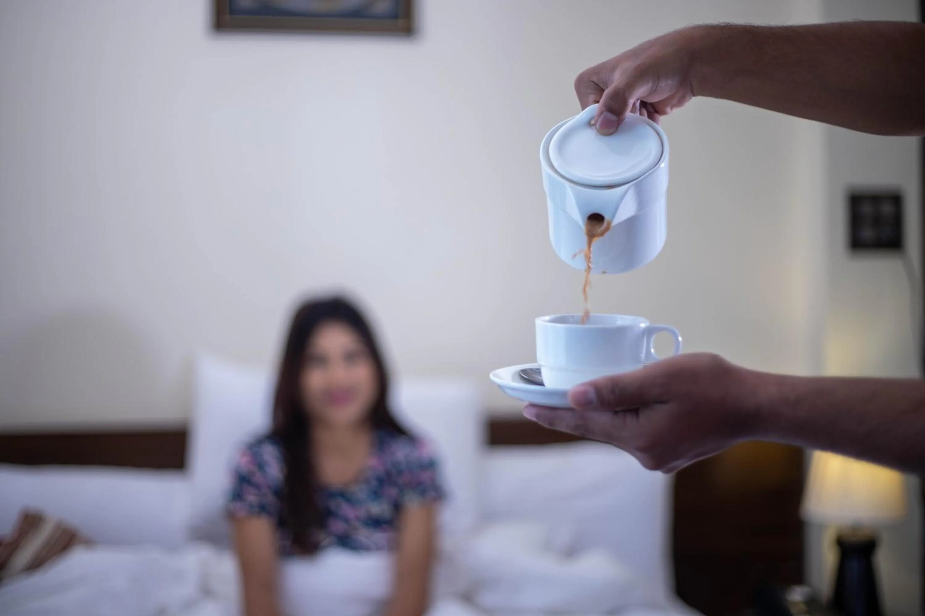 Drinks, Bed in Siddhartha Boutique Hotel, Boudha