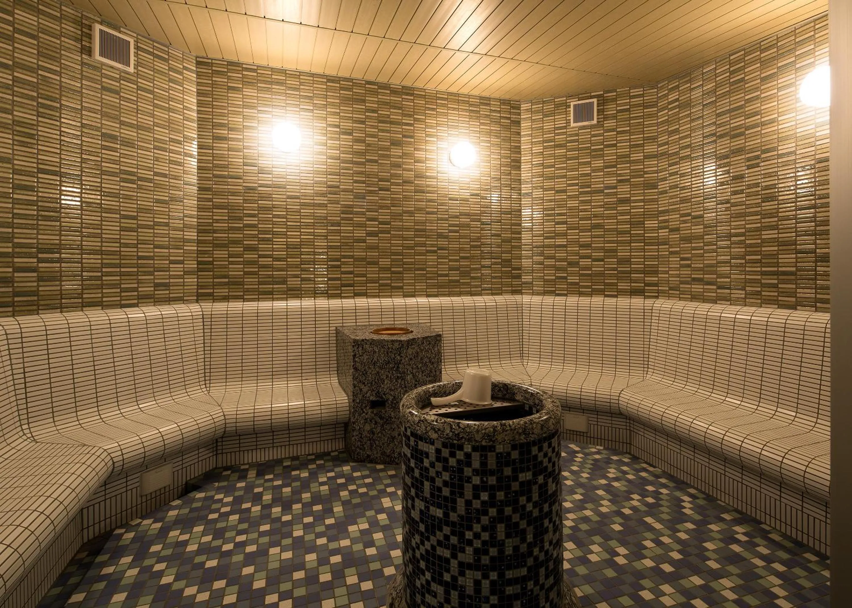 Sauna in Manten no Yu Michi no Yado