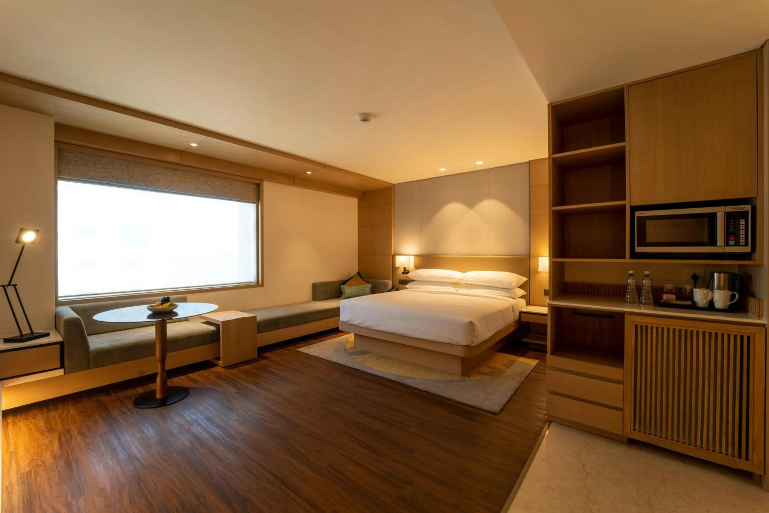 Photo of the whole room, Bed in Courtyard by Marriott Vadodara