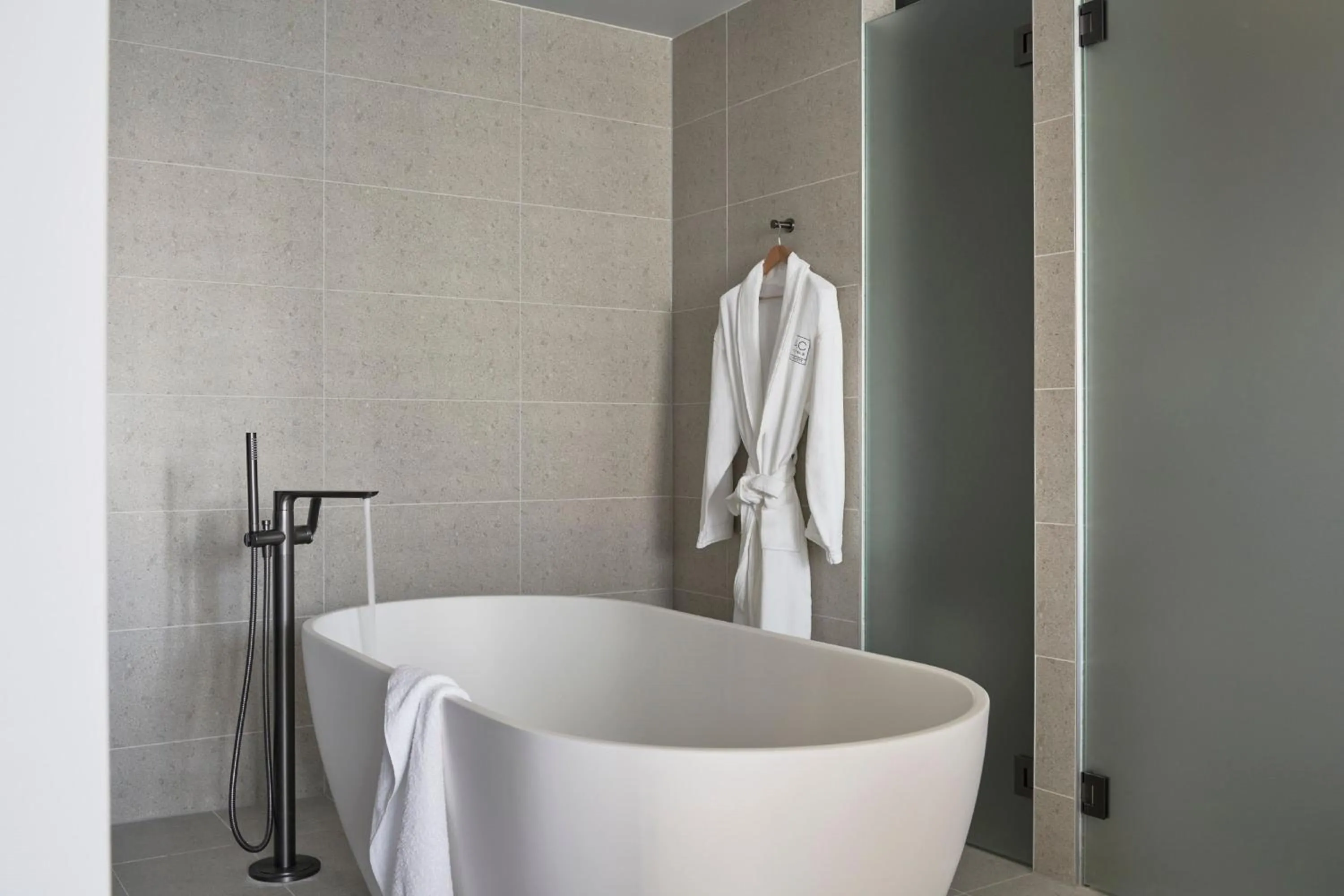 Bathroom in AC Hotel by Marriott Melbourne Southbank