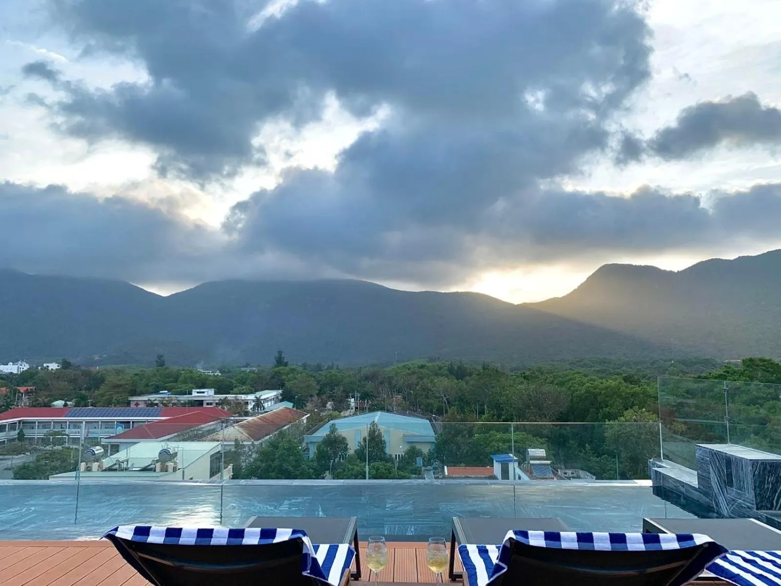 Swimming pool in The Mystery Con Dao