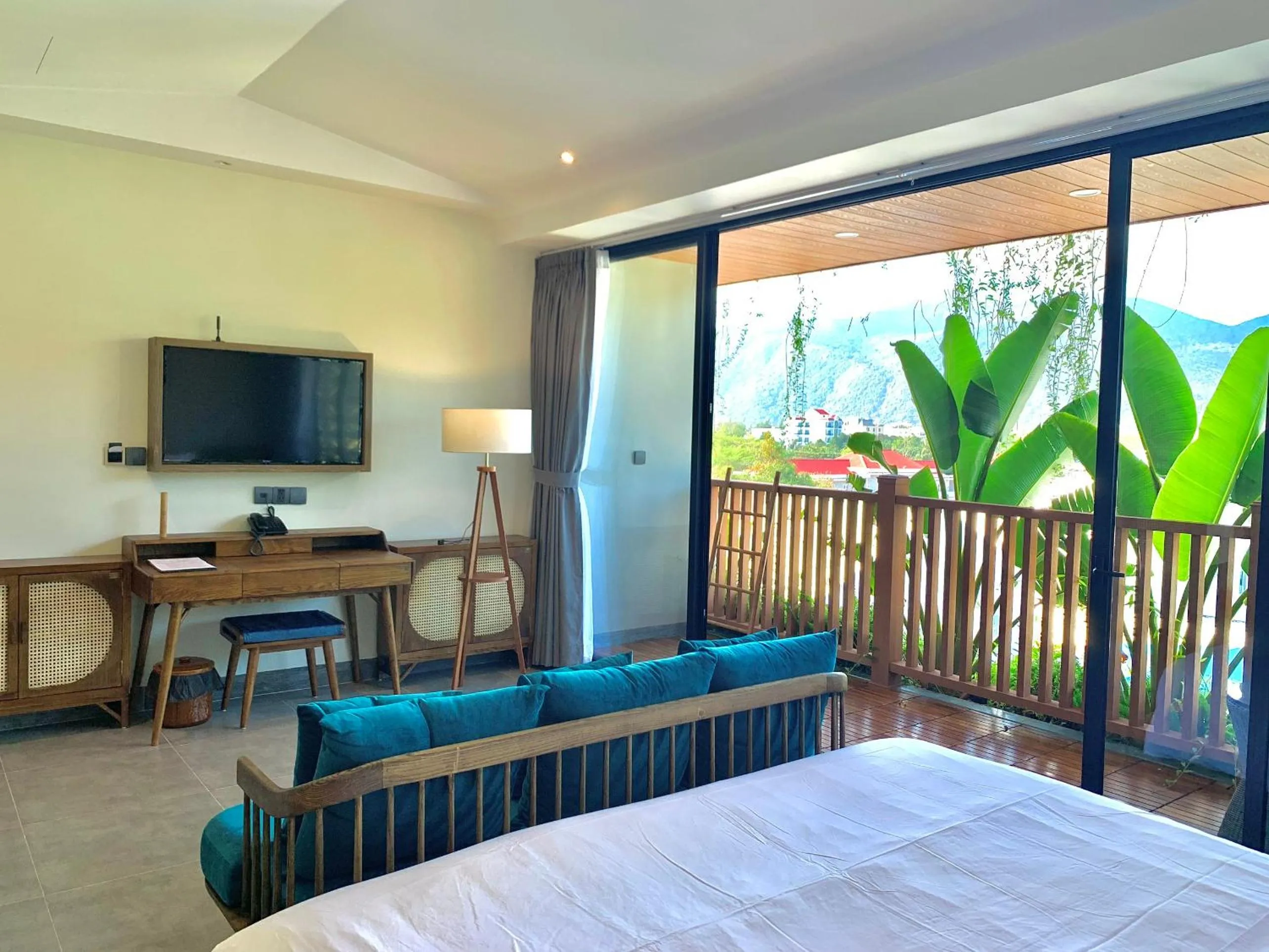 Bed in The Mystery Con Dao