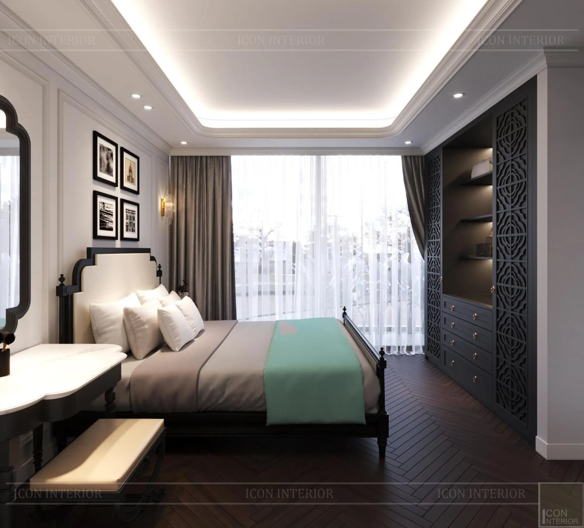 Bedroom, Bed in The Mystery Con Dao