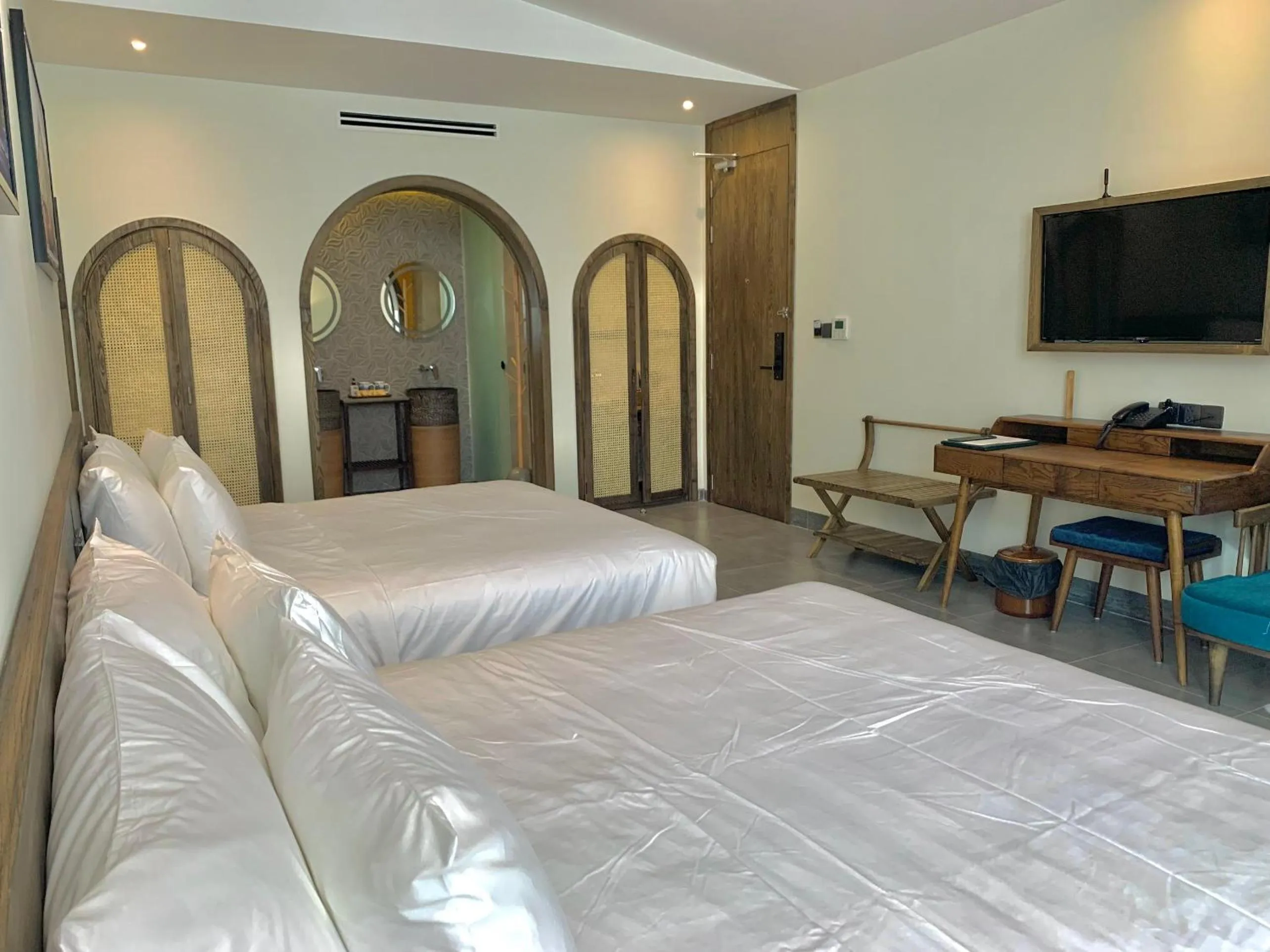 Bed in The Mystery Con Dao