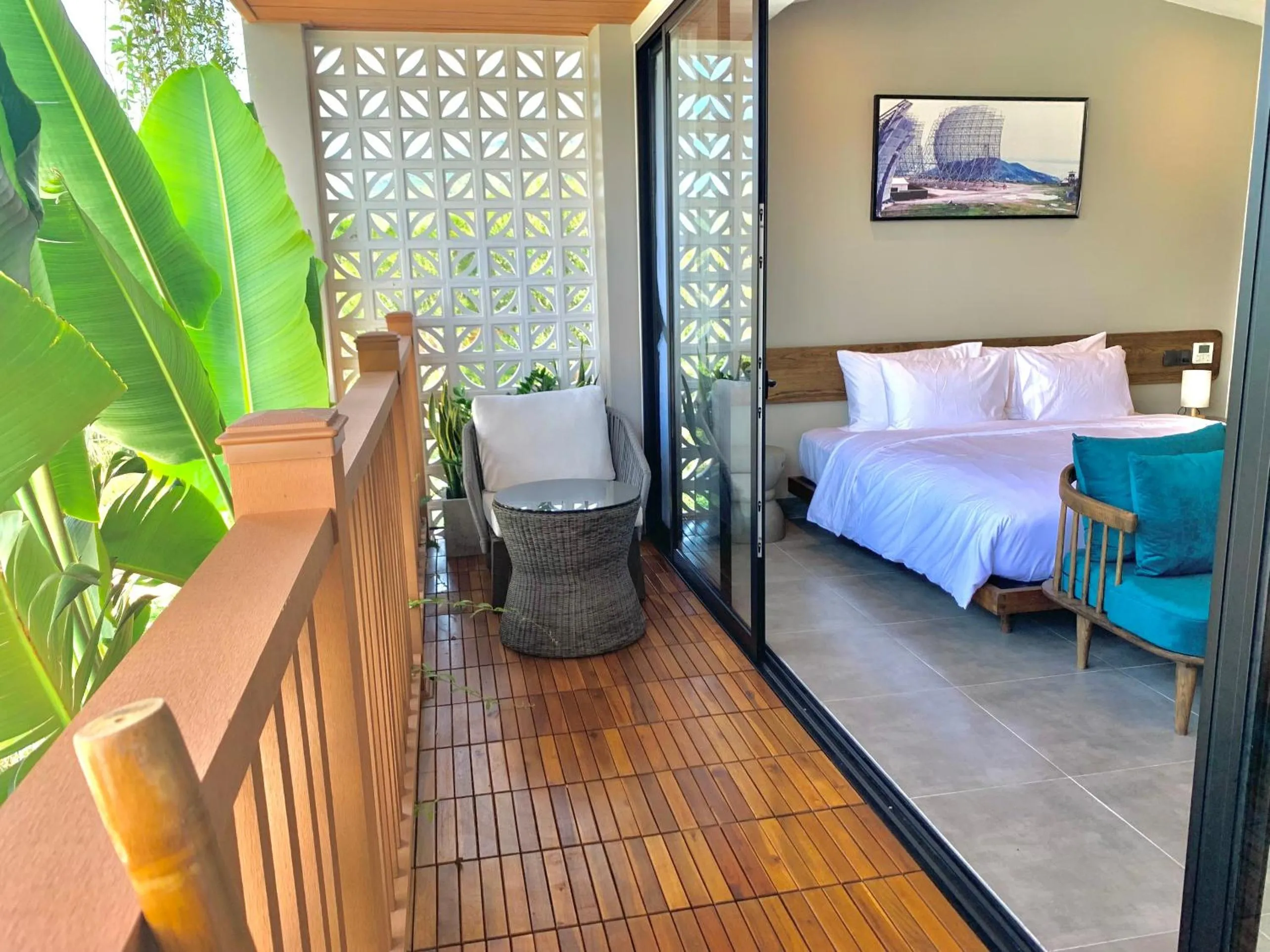 Bed in The Mystery Con Dao