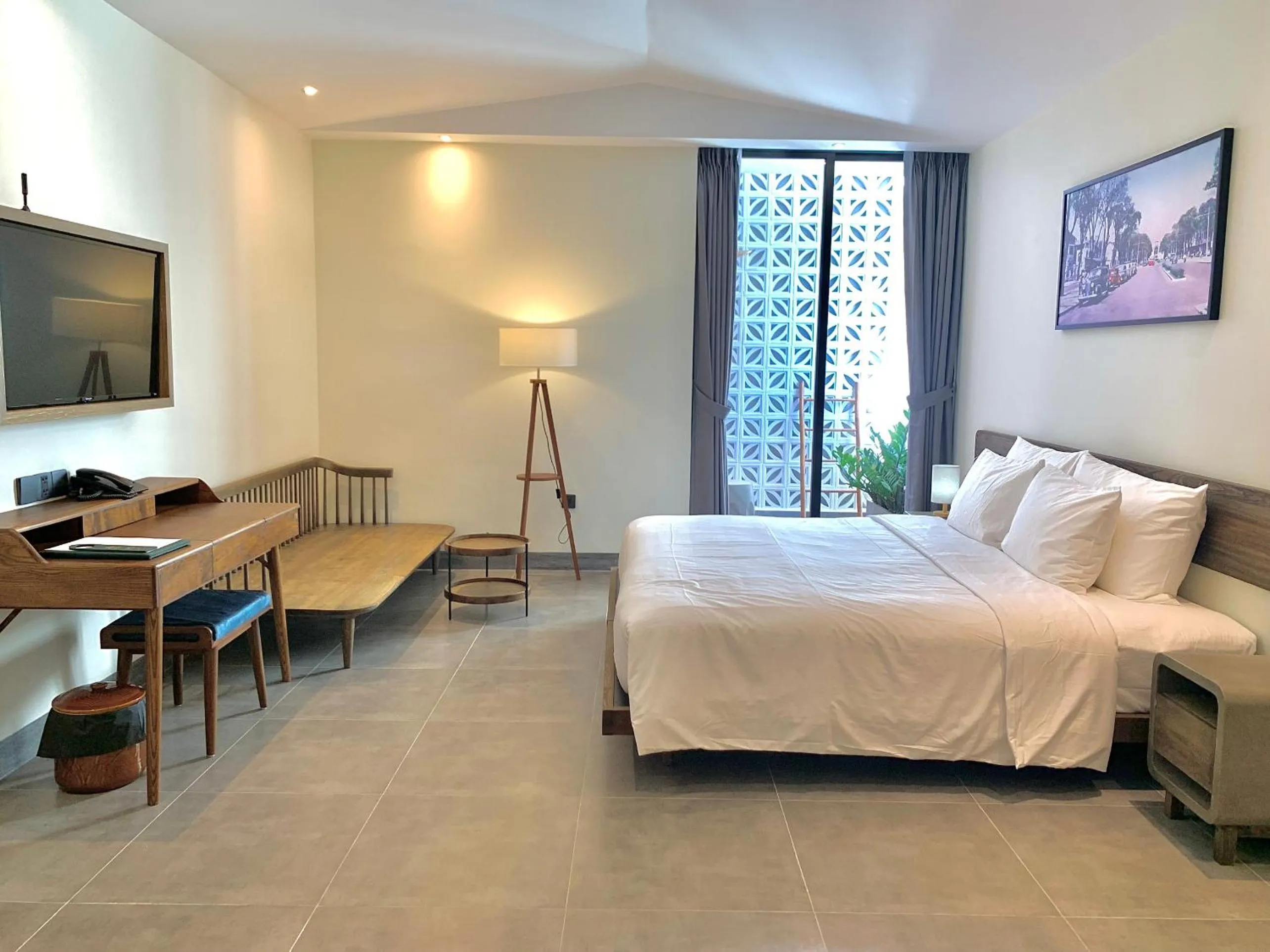 Bed in The Mystery Con Dao