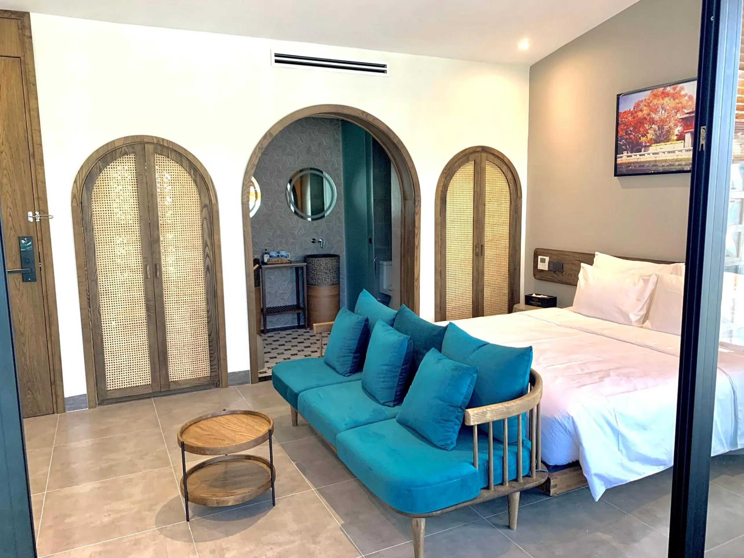 Bed in The Mystery Con Dao