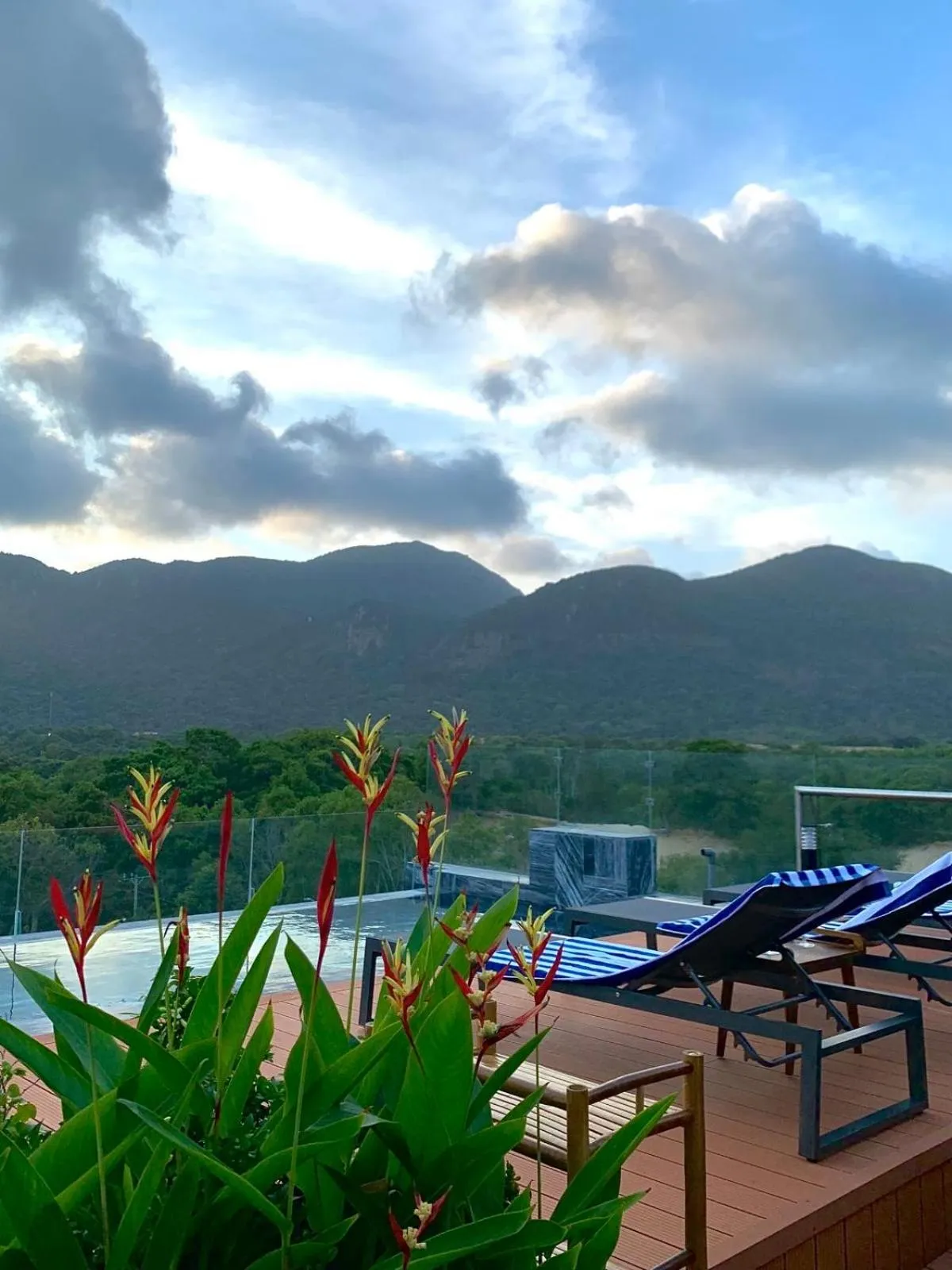 Swimming pool in The Mystery Con Dao