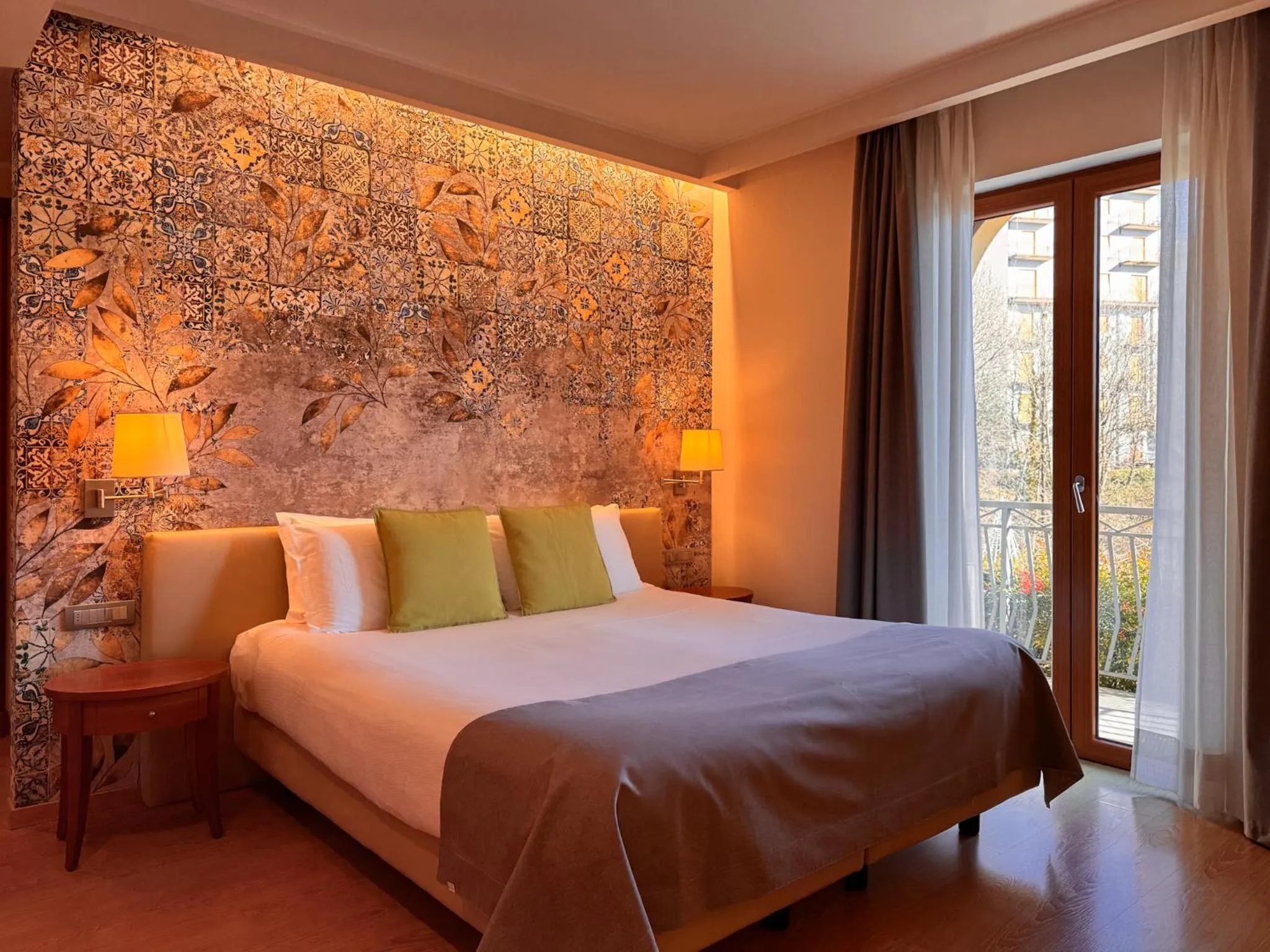 Bed in Hotel Resort & Spa Miramonti