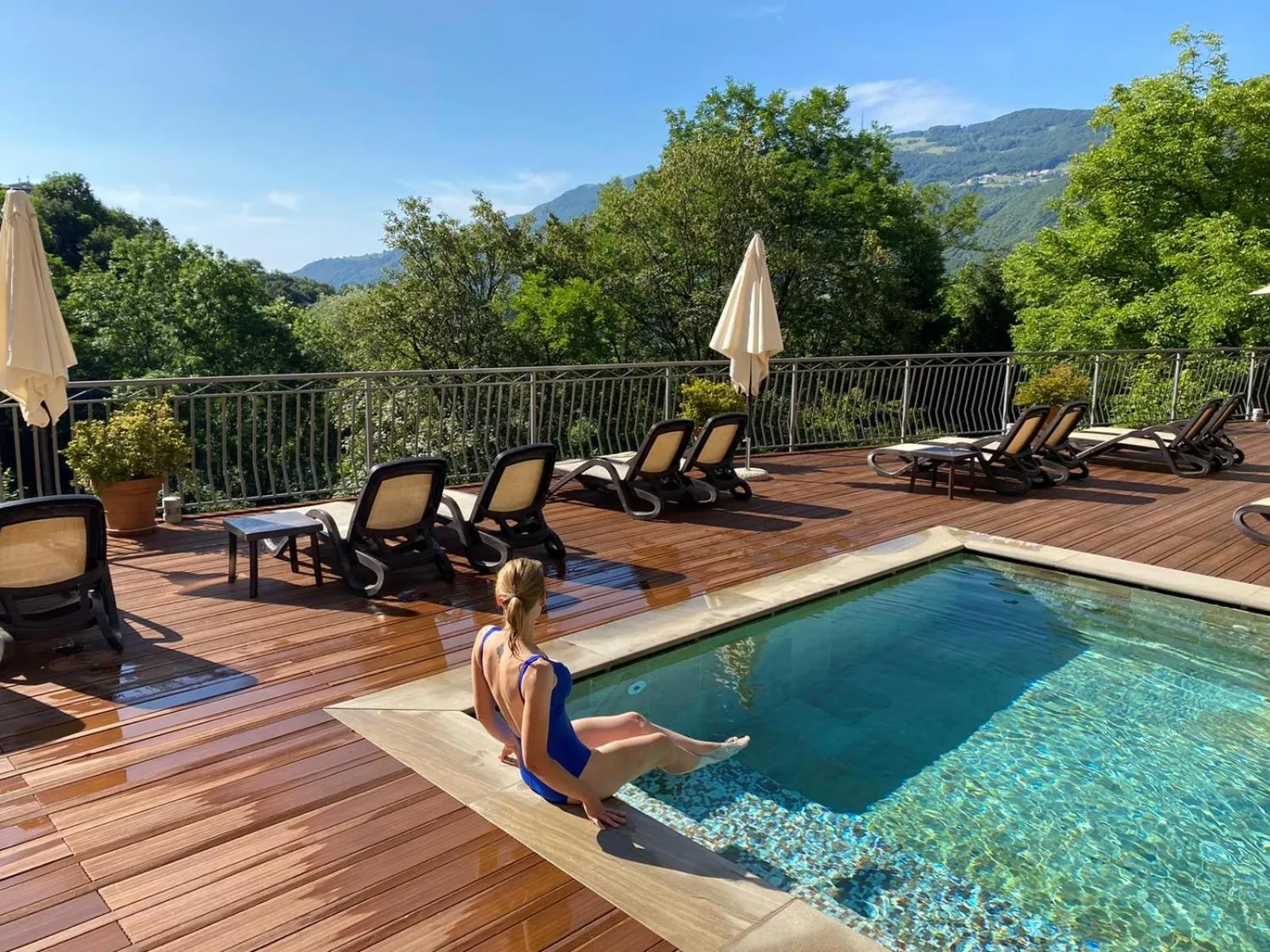 Swimming pool in Hotel Resort & Spa Miramonti