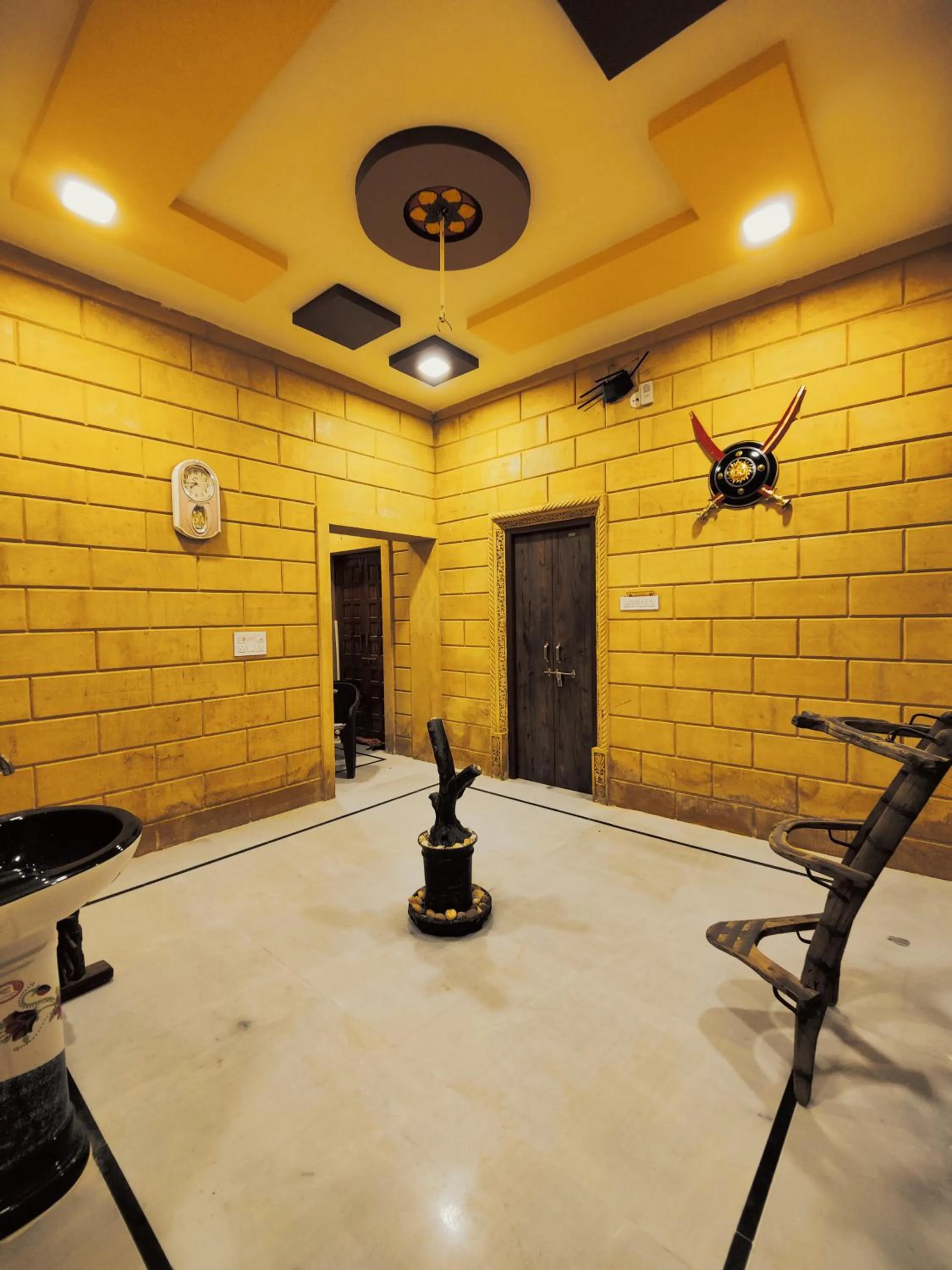 Seating area in The Rathore Heritage