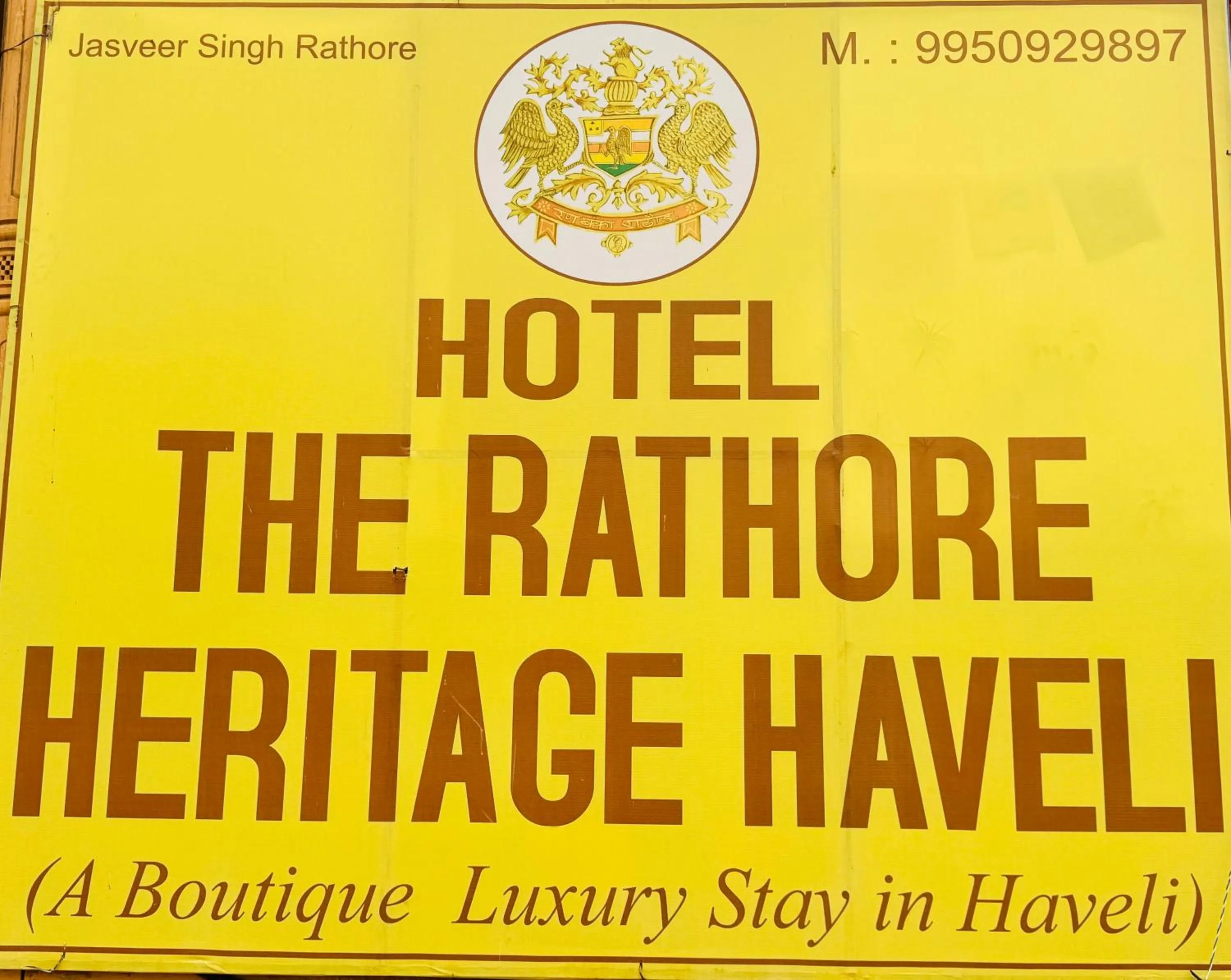 Property logo or sign in The Rathore Heritage