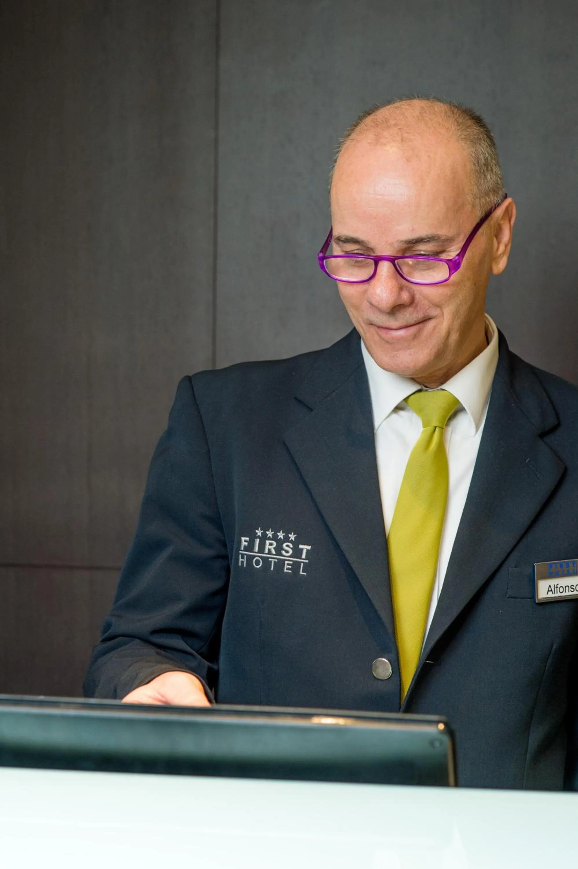 Staff in First Hotel Malpensa