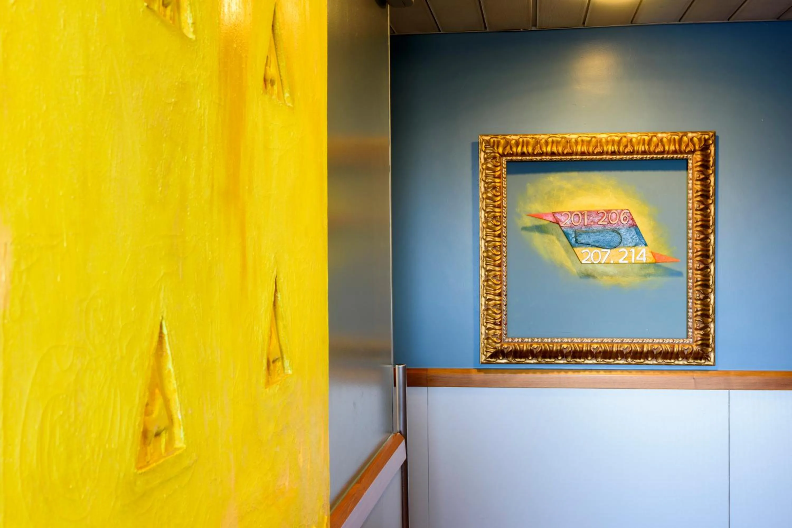 Decorative detail in First Hotel Malpensa