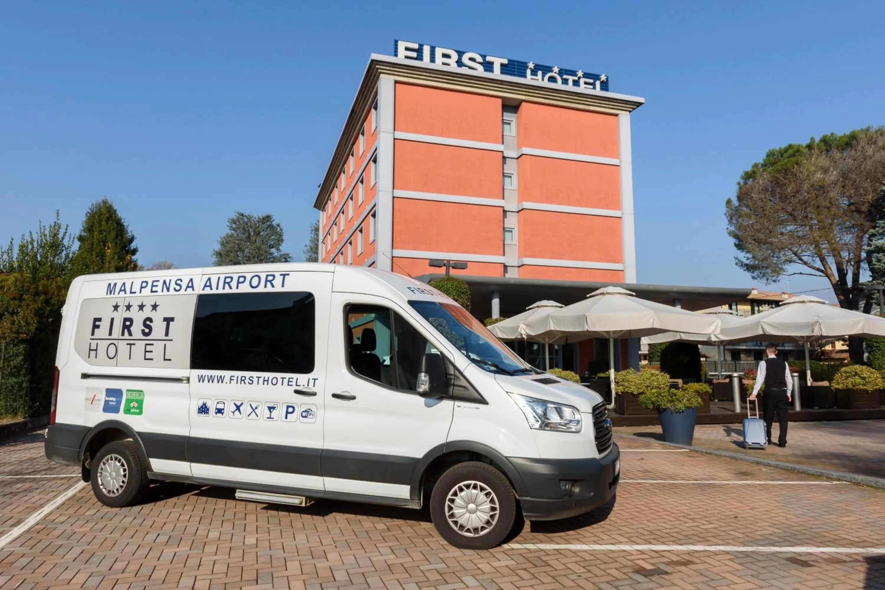 Property building in First Hotel Malpensa