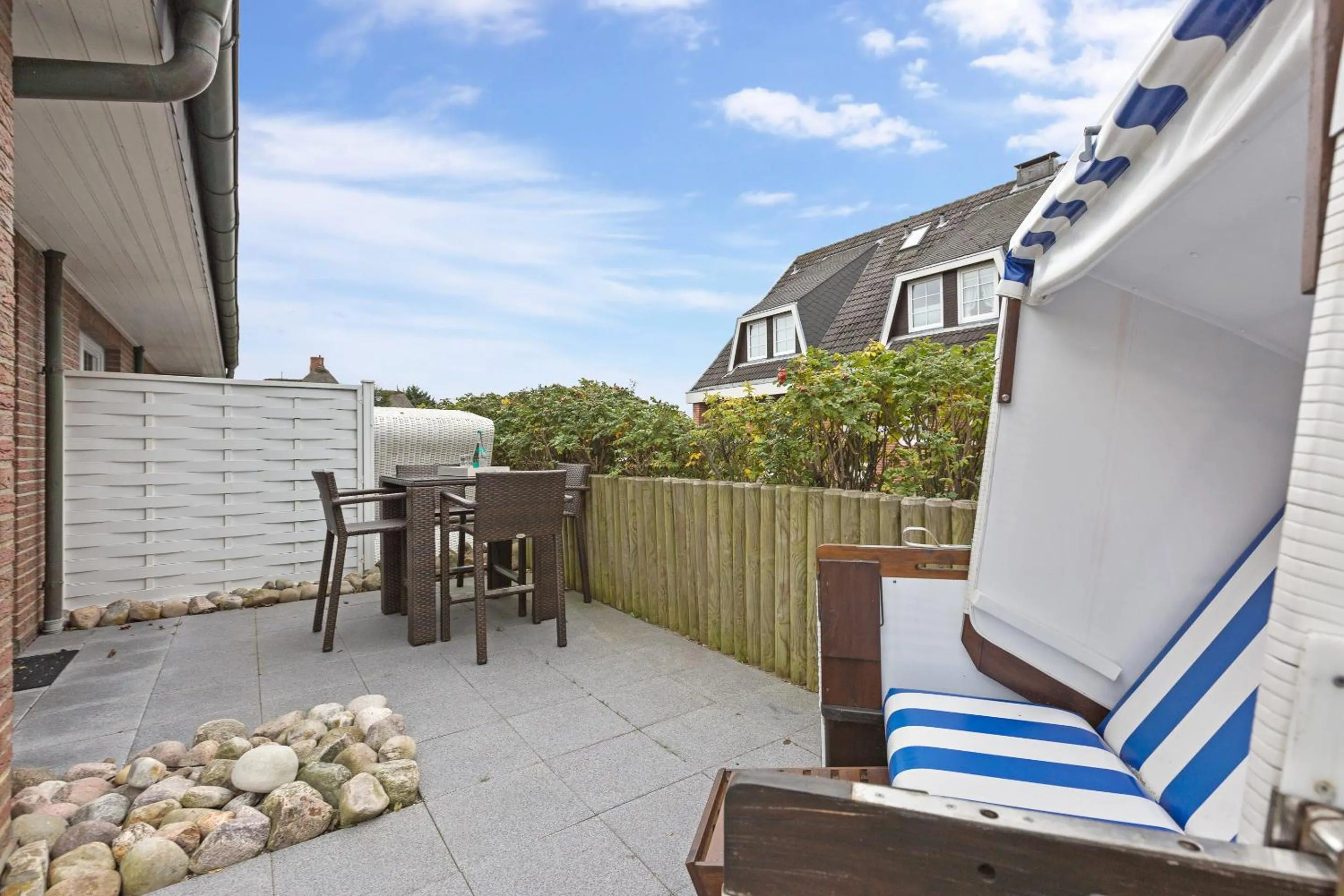 Balcony/Terrace in Sylter Perle App Nantucket
