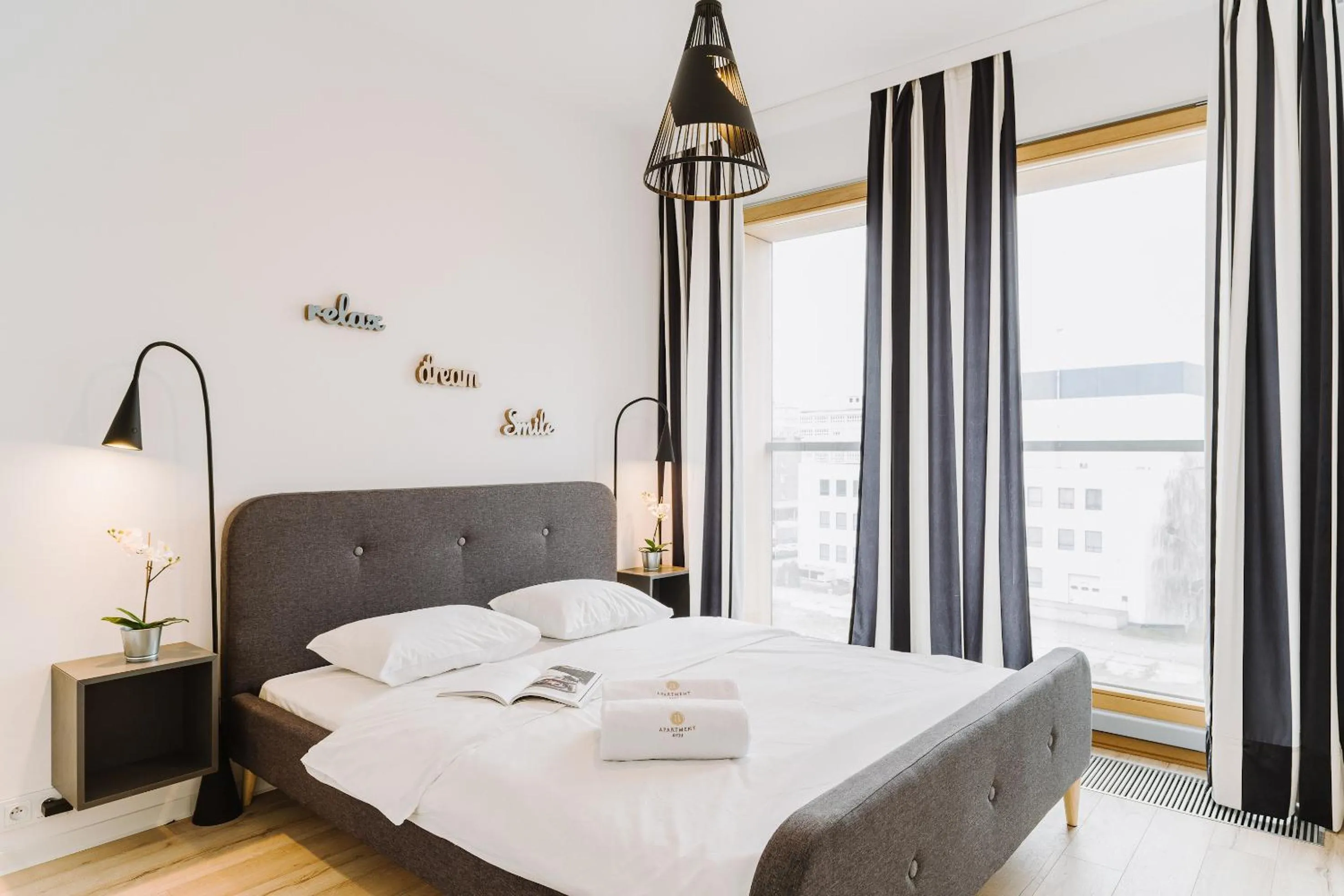 Bed in Kolejowa ApartHotel