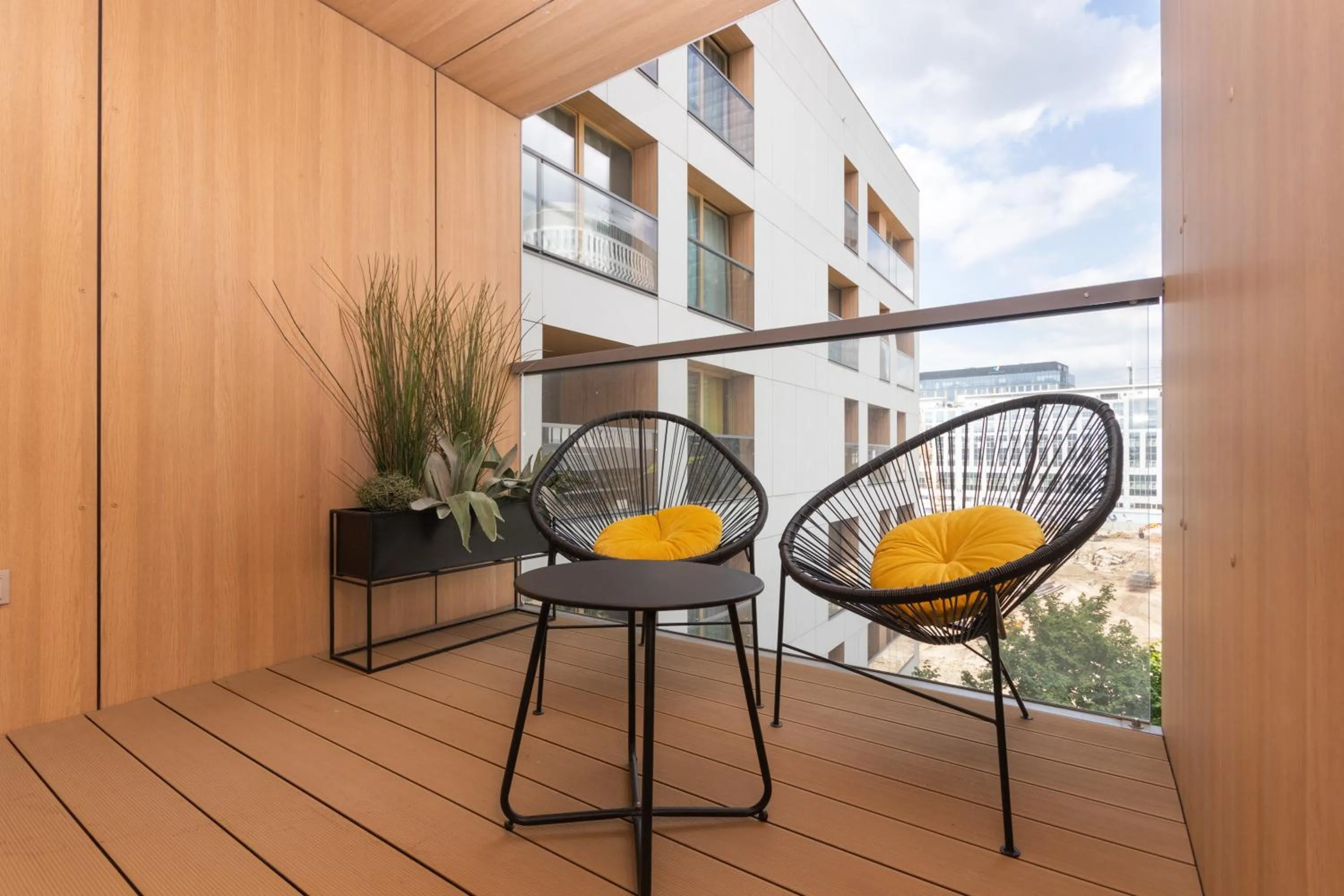Balcony/Terrace in Kolejowa ApartHotel