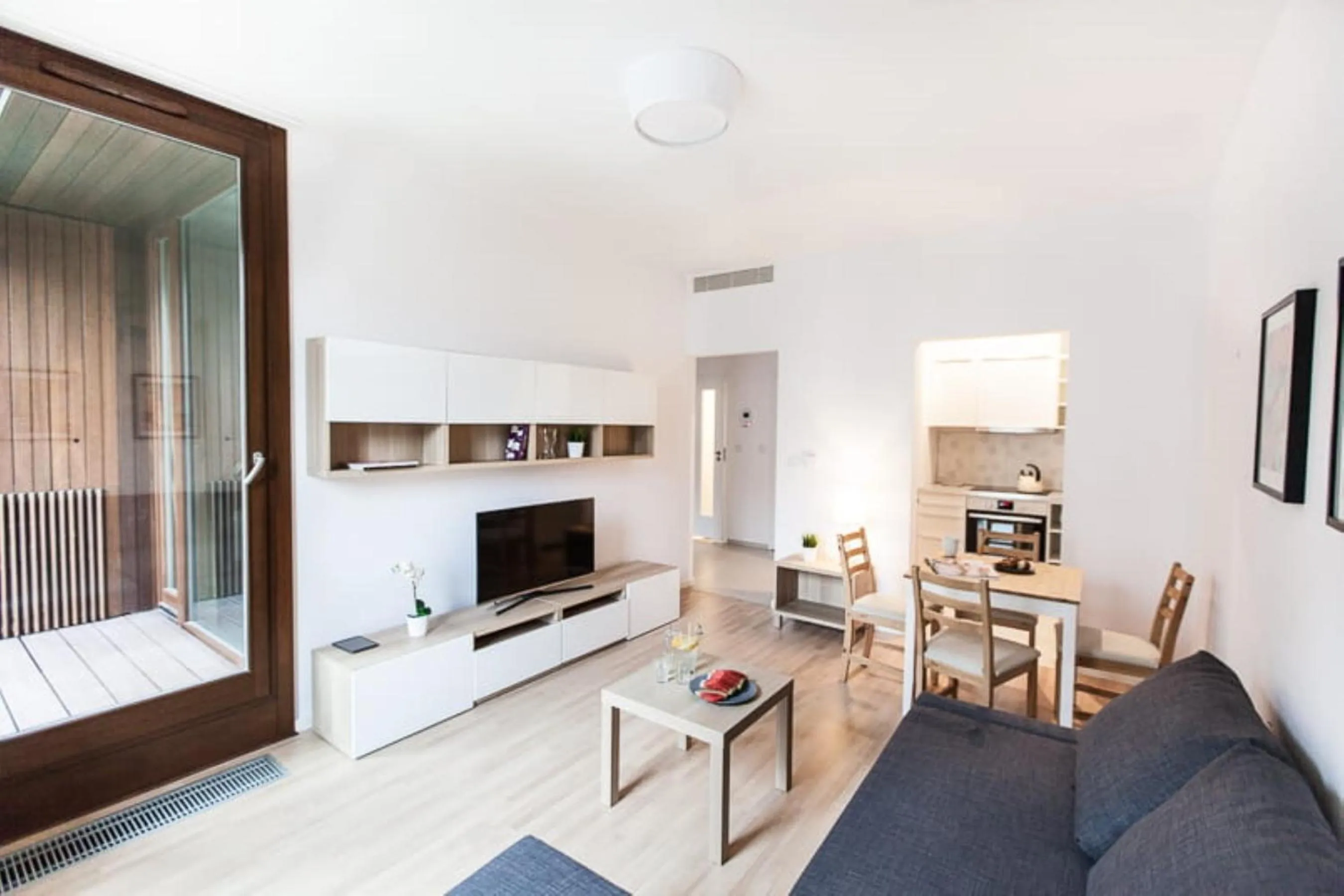 Living room in Kolejowa ApartHotel