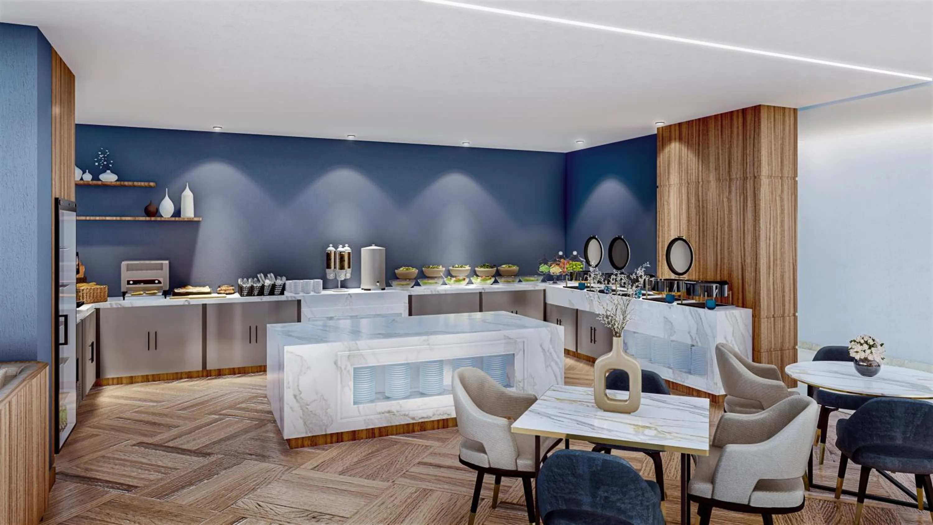 Restaurant/places to eat in Staybridge Suites - Al Khobar City by IHG