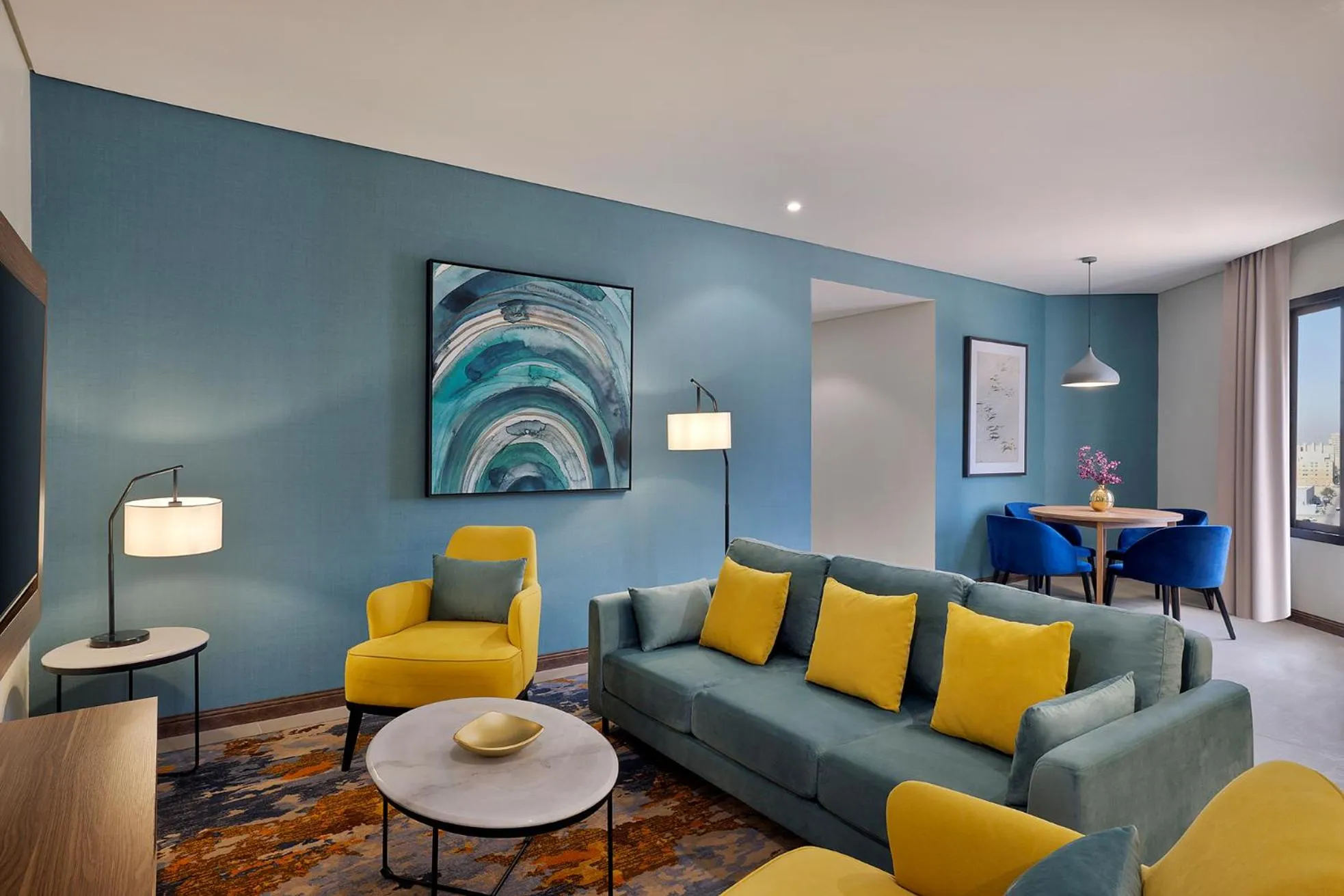 Seating area in Staybridge Suites - Al Khobar City by IHG