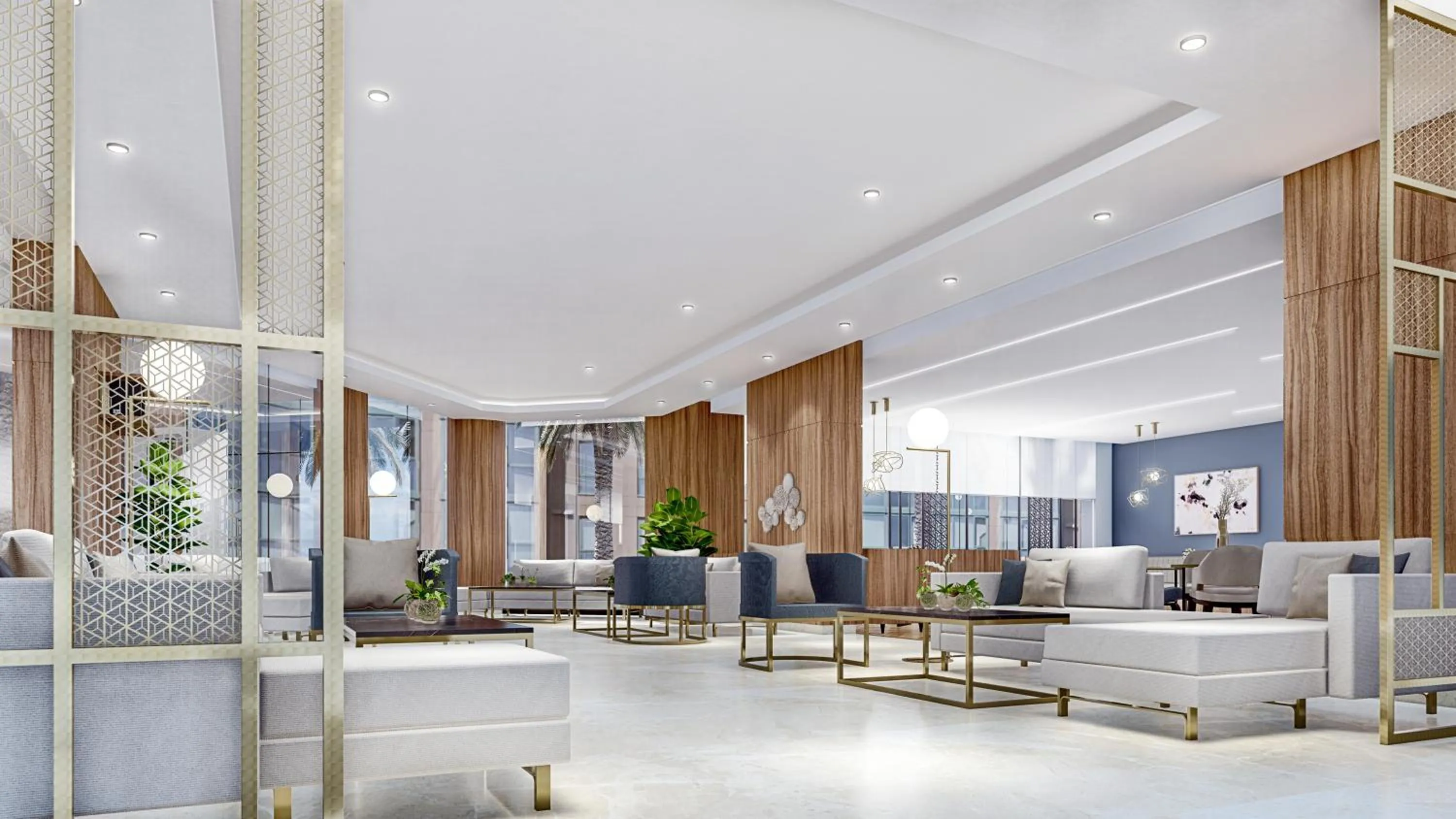 Lobby or reception in Staybridge Suites - Al Khobar City by IHG