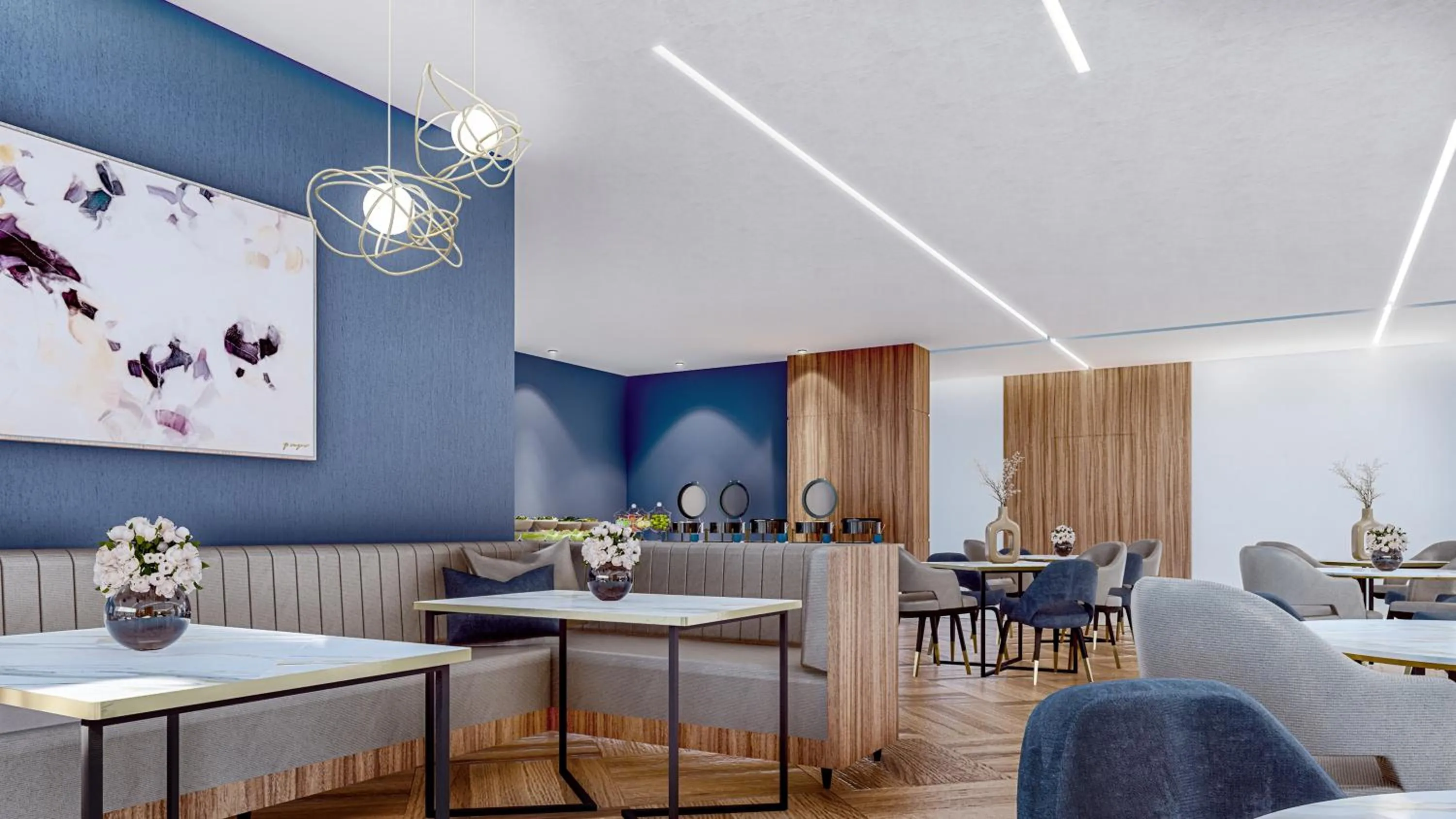 Lobby or reception in Staybridge Suites - Al Khobar City by IHG