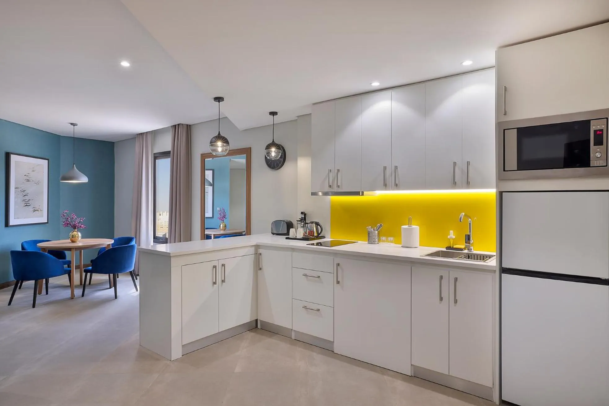 Kitchen or kitchenette in Staybridge Suites - Al Khobar City by IHG