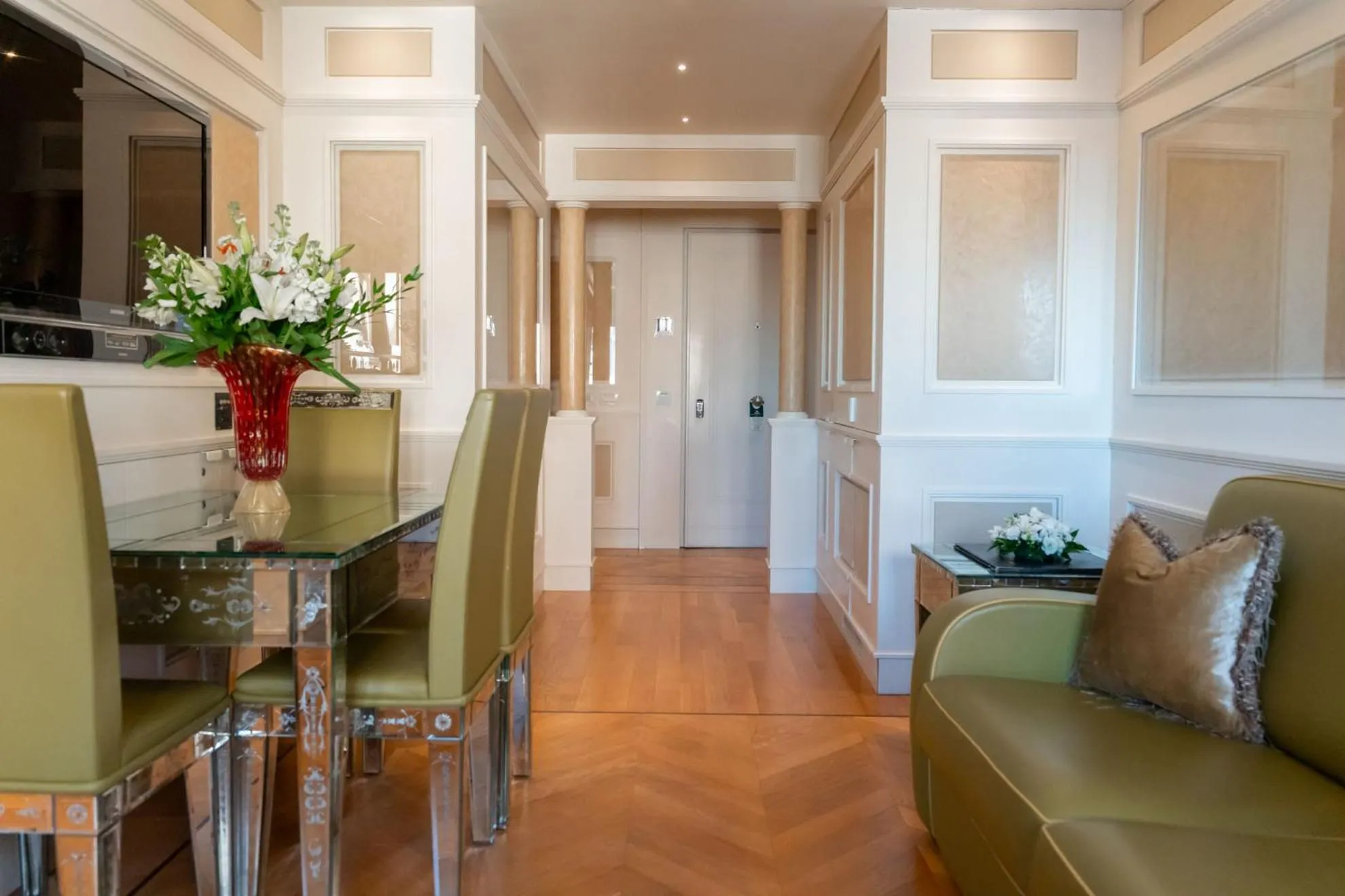 Living room in Canaletto Luxury Suites - San Marco Luxury