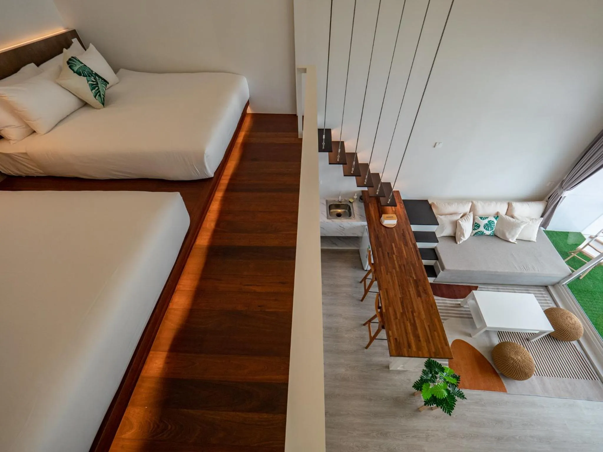 Bed in Ease Me Residence