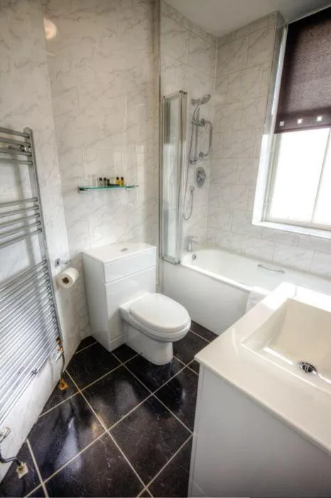 Bathroom in SGE Esplanade Hotel