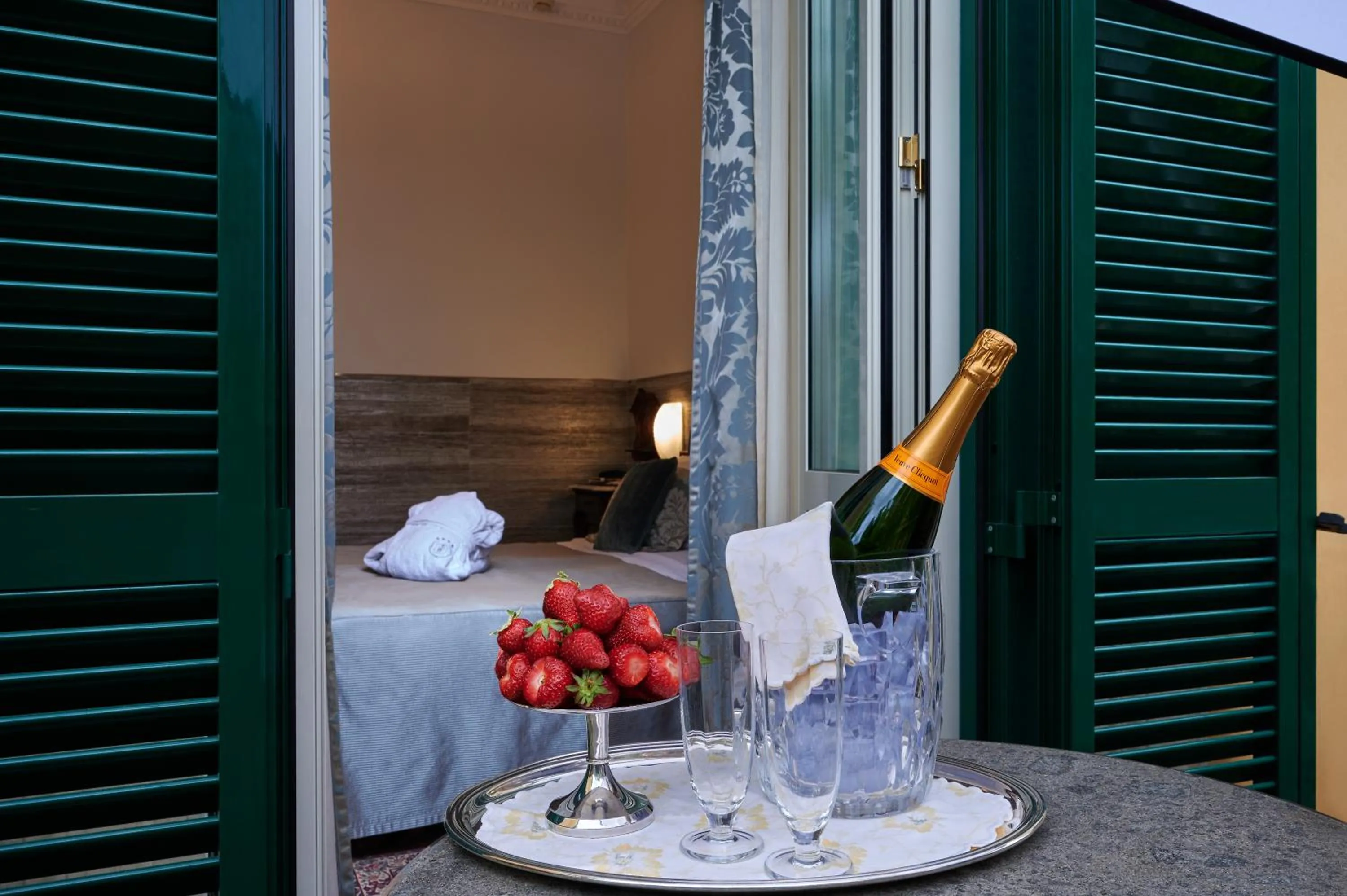 Balcony/Terrace in Hotel Farnese