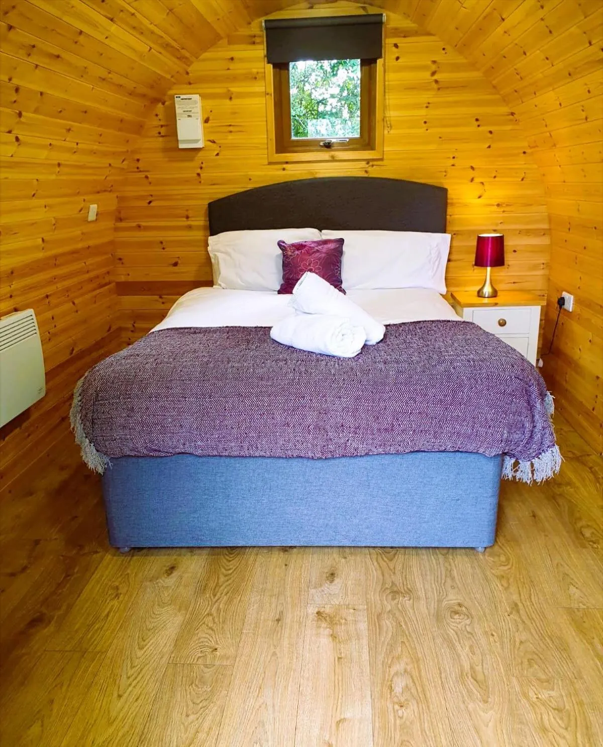 Bed in Chestnut Meadow Country Park